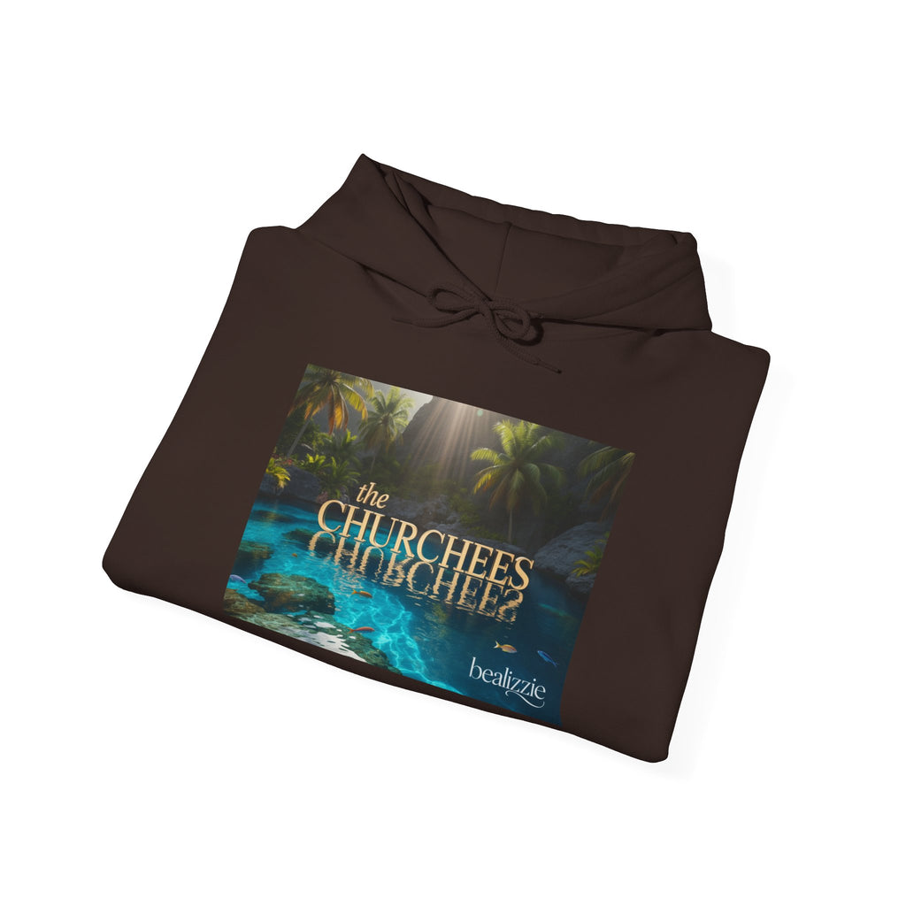 Hoodie — The Churchbees Tropical Night Graphic Hoodie