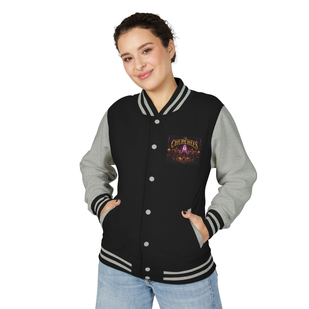 Letterman Jacket — The Churchchefs Band Logo Varsity Jacket