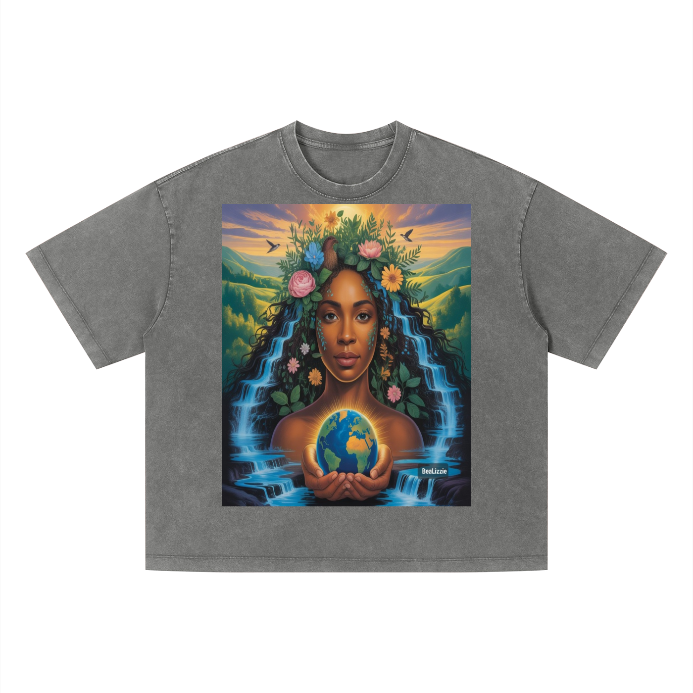 Unisex Vintage Wash Boxy T-Shirt