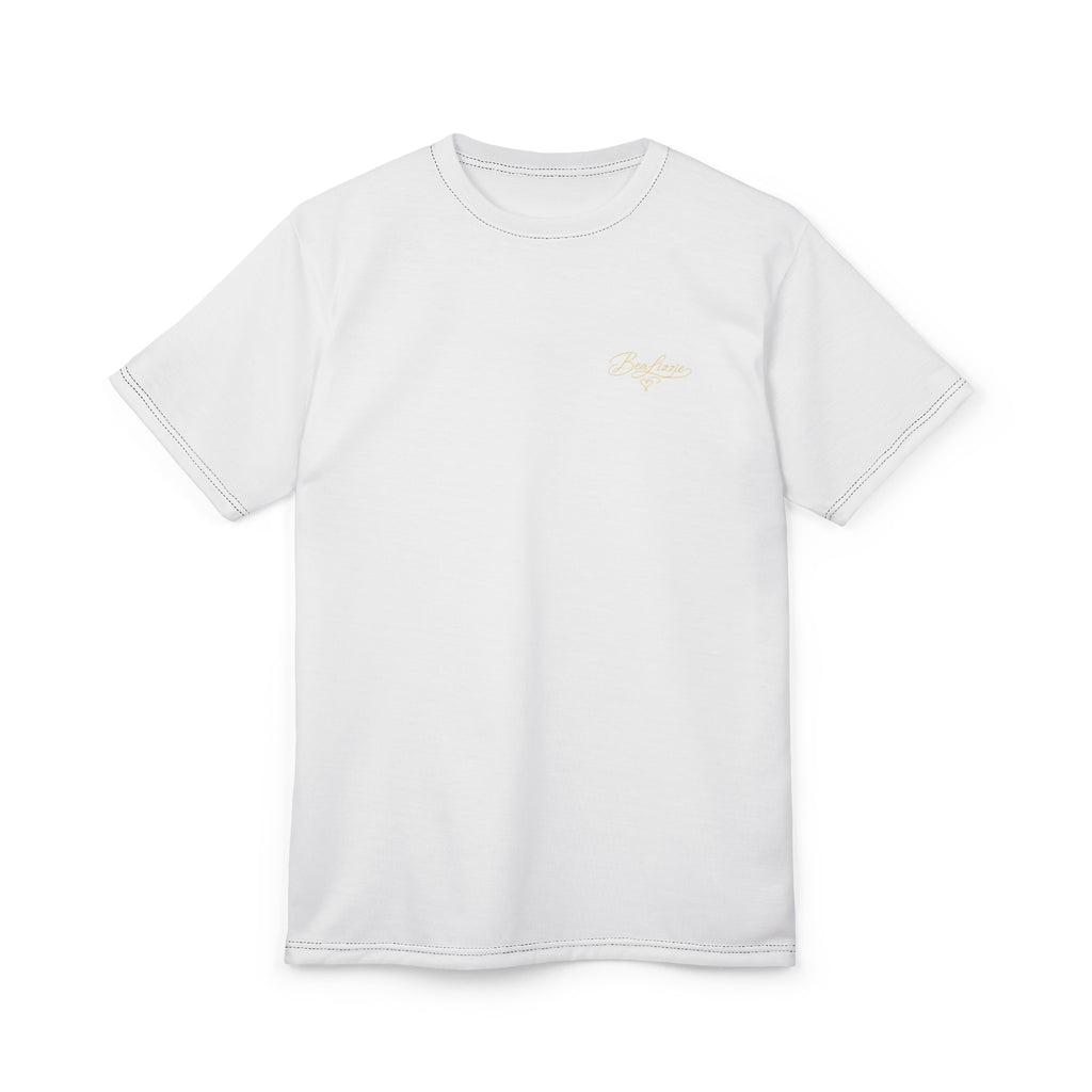Minimal Script Chest Logo Tee