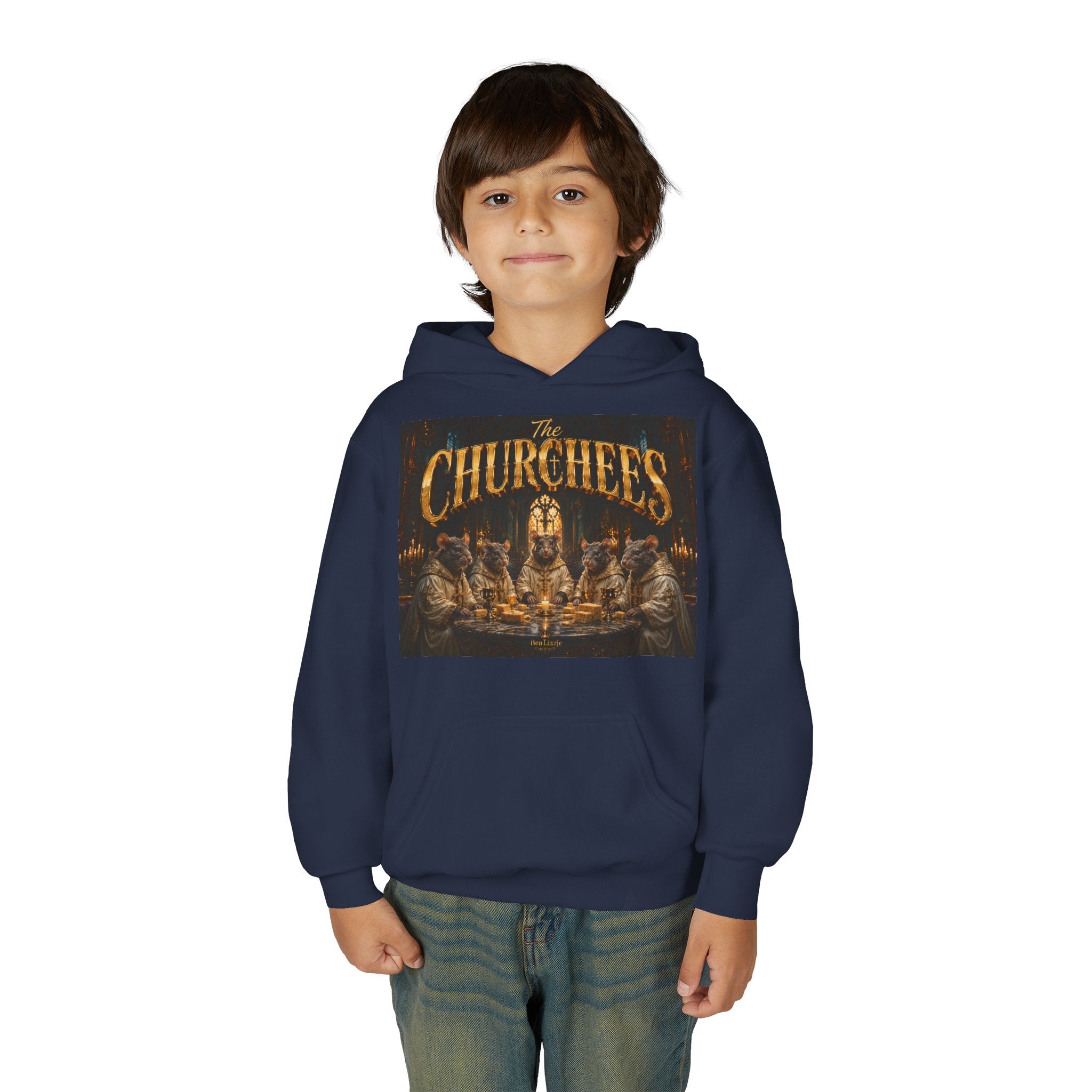Youth Hoodie — "The Churchees" Pullover