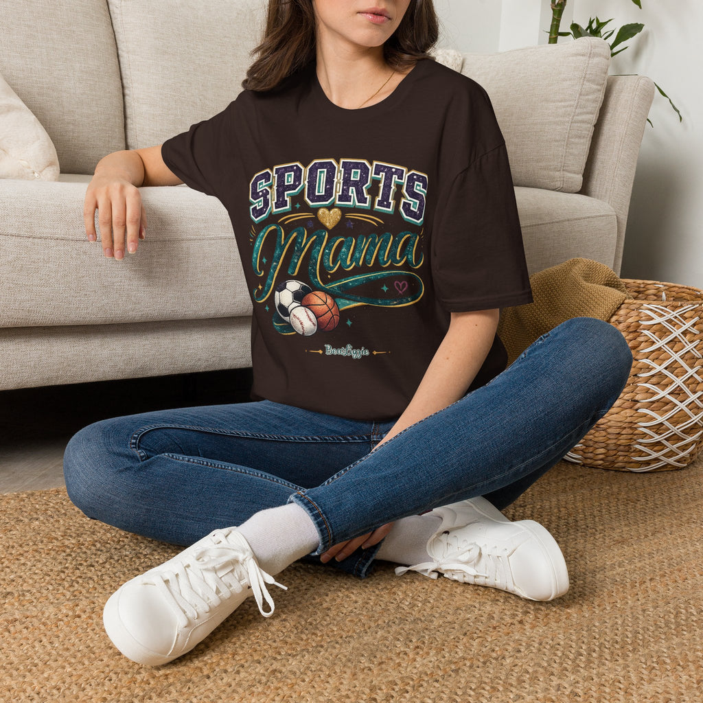 Sports Mama T-Shirt — Athletic Mom Graphic Tee