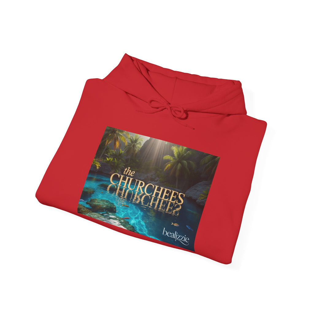 Hoodie — The Churchbees Tropical Night Graphic Hoodie