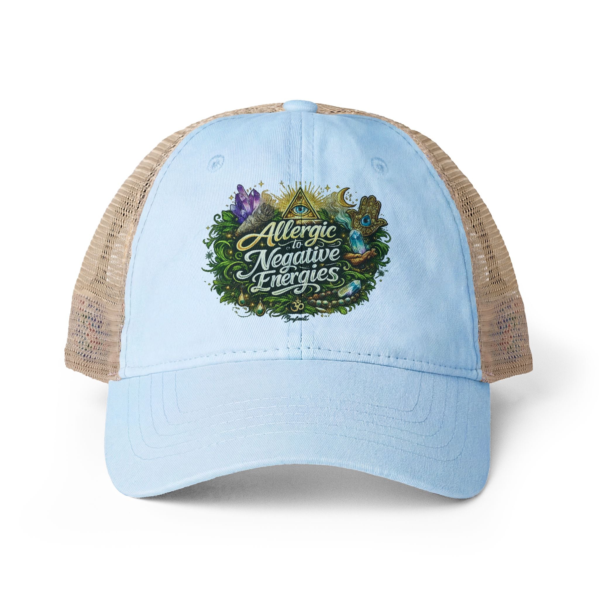 Women's Washed Mesh-Back Cap
