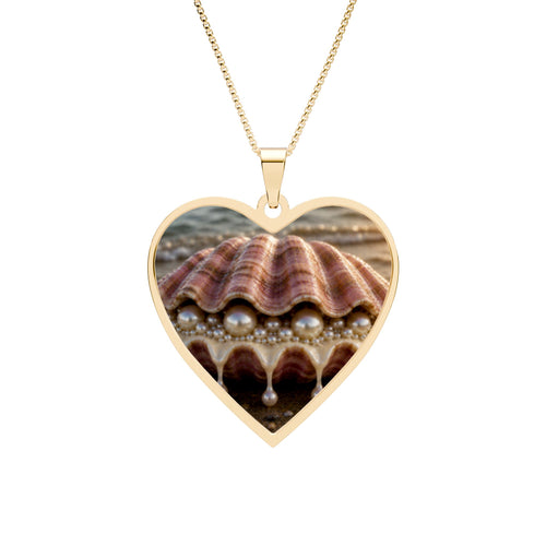 Heart Photo Pendant – Personalized Heart Frame Necklace for Sentimental Gifts