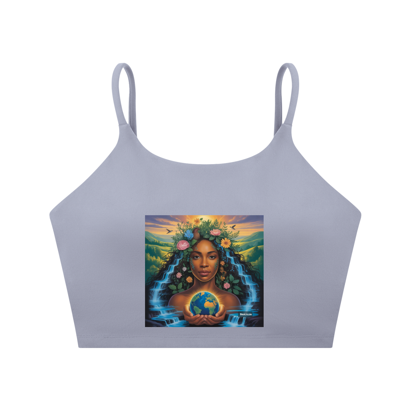 Spaghetti Strap Yoga Sports Bra