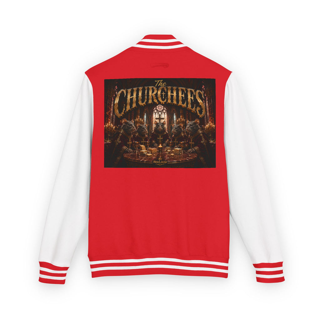 Letterman Jacket — The Churchees Vintage Band Logo Varsity Jacket