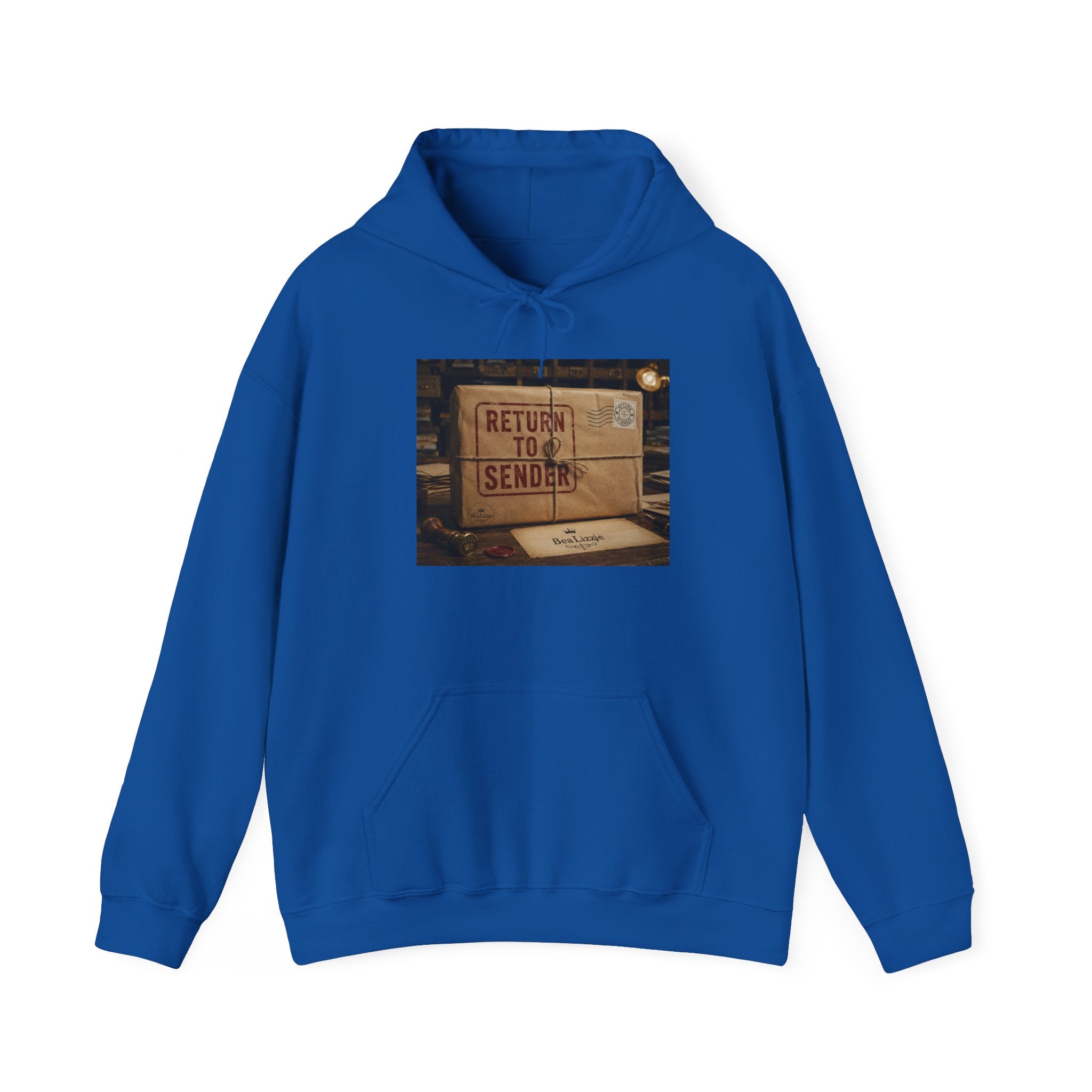 Return to Sender Hoodie – Vintage Postal Box Graphic