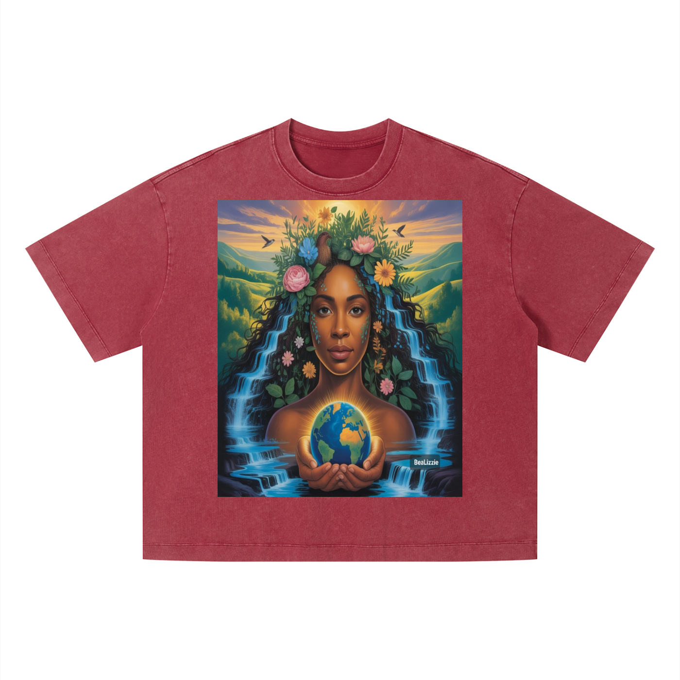 Unisex Vintage Wash Boxy T-Shirt