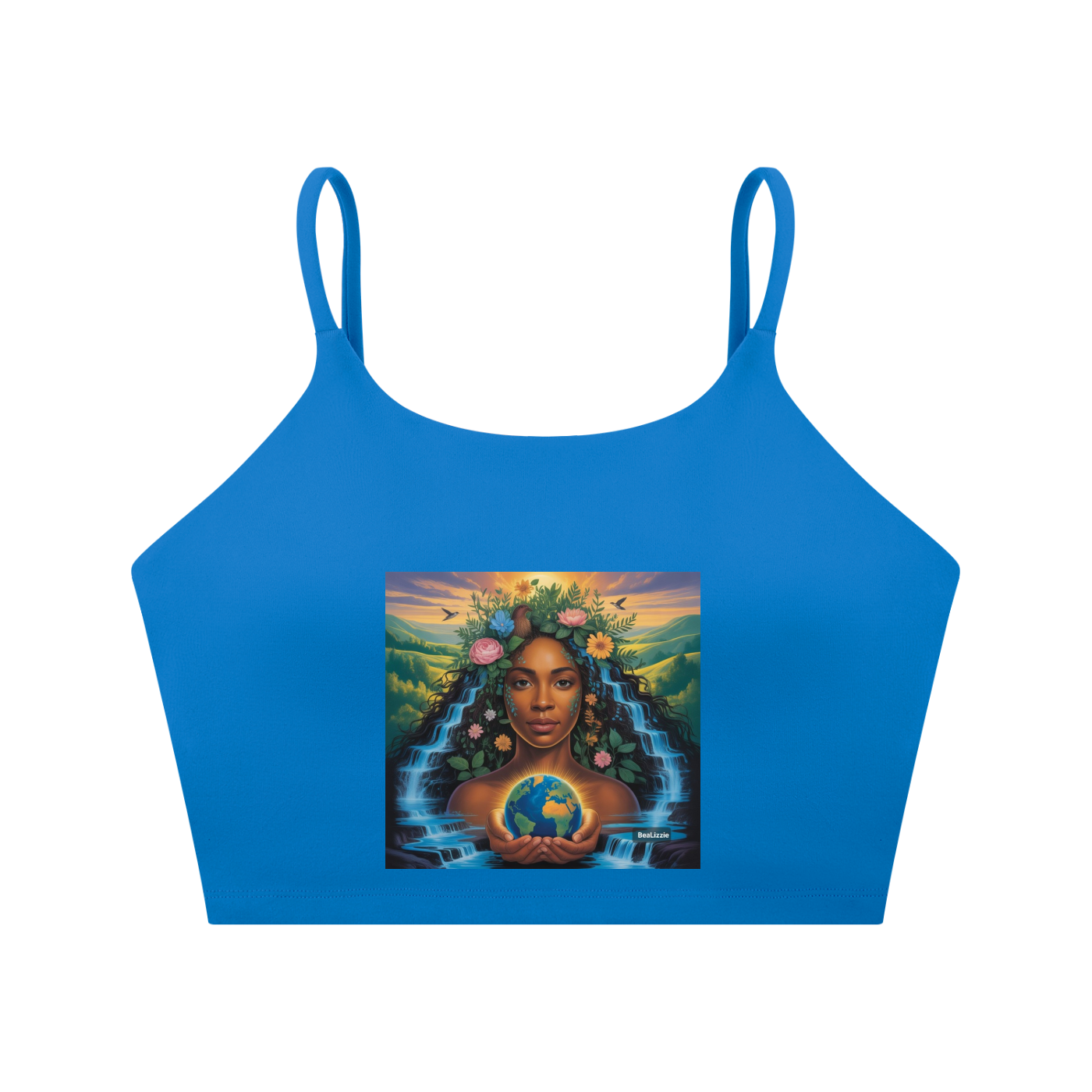 Spaghetti Strap Yoga Sports Bra