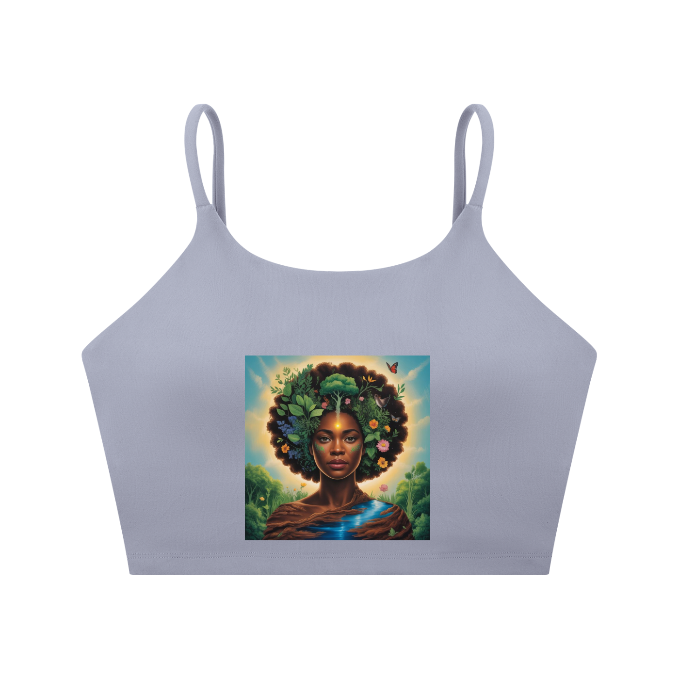 Spaghetti Strap Yoga Sports Bra