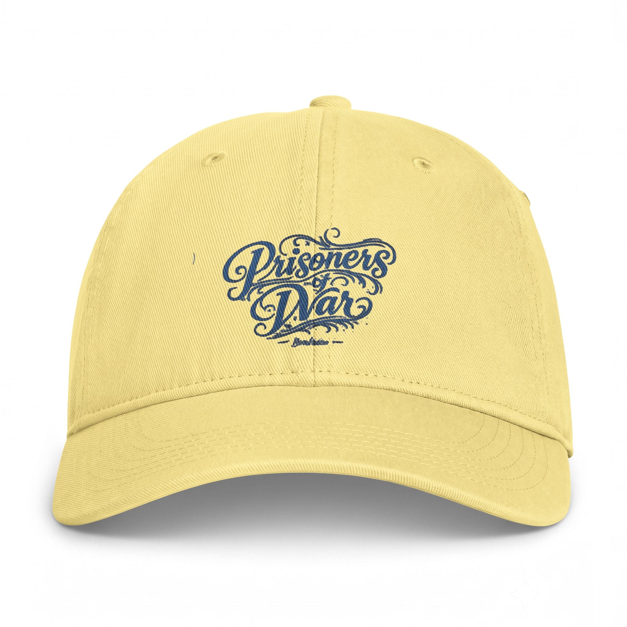 Washed Coastal Cap — Vintage 'Bathers Delight' Embroidered Baseball Hat