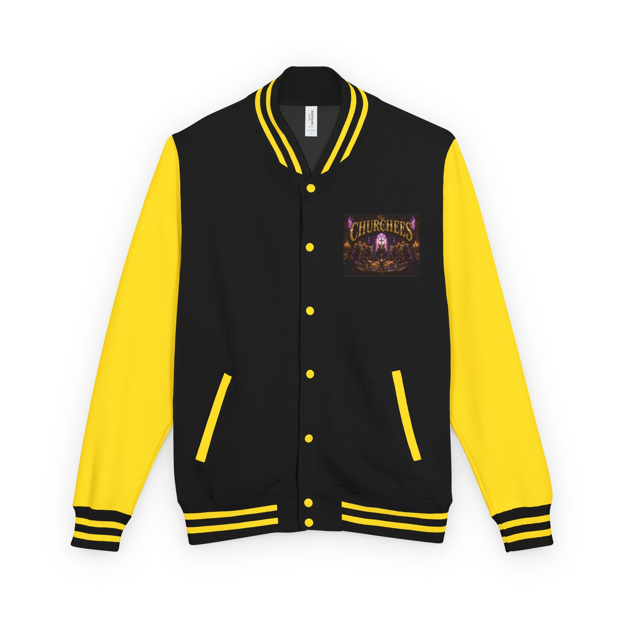 Letterman Jacket — The Churchees Gothic Band Varsity Jacket