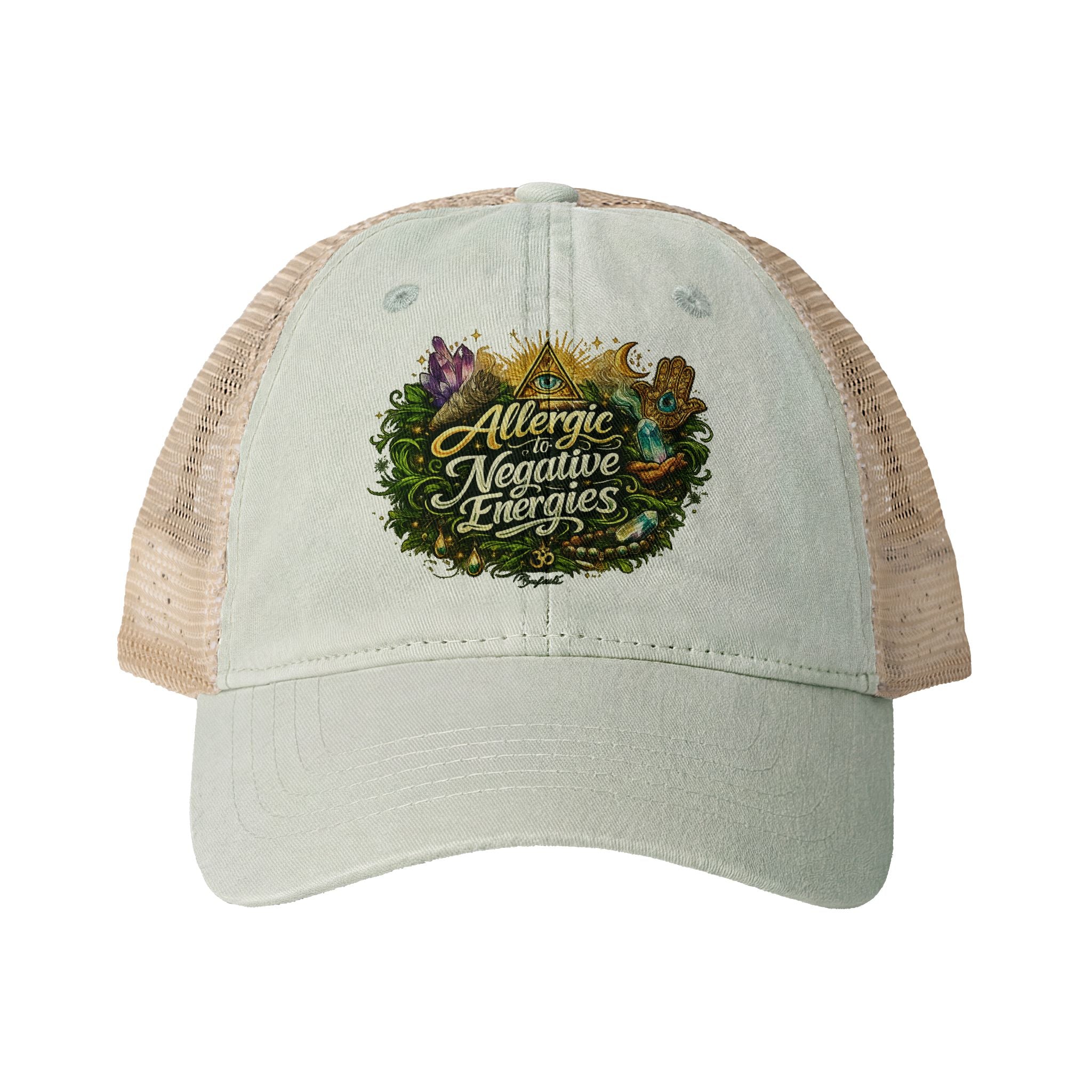 Women's Washed Mesh-Back Cap