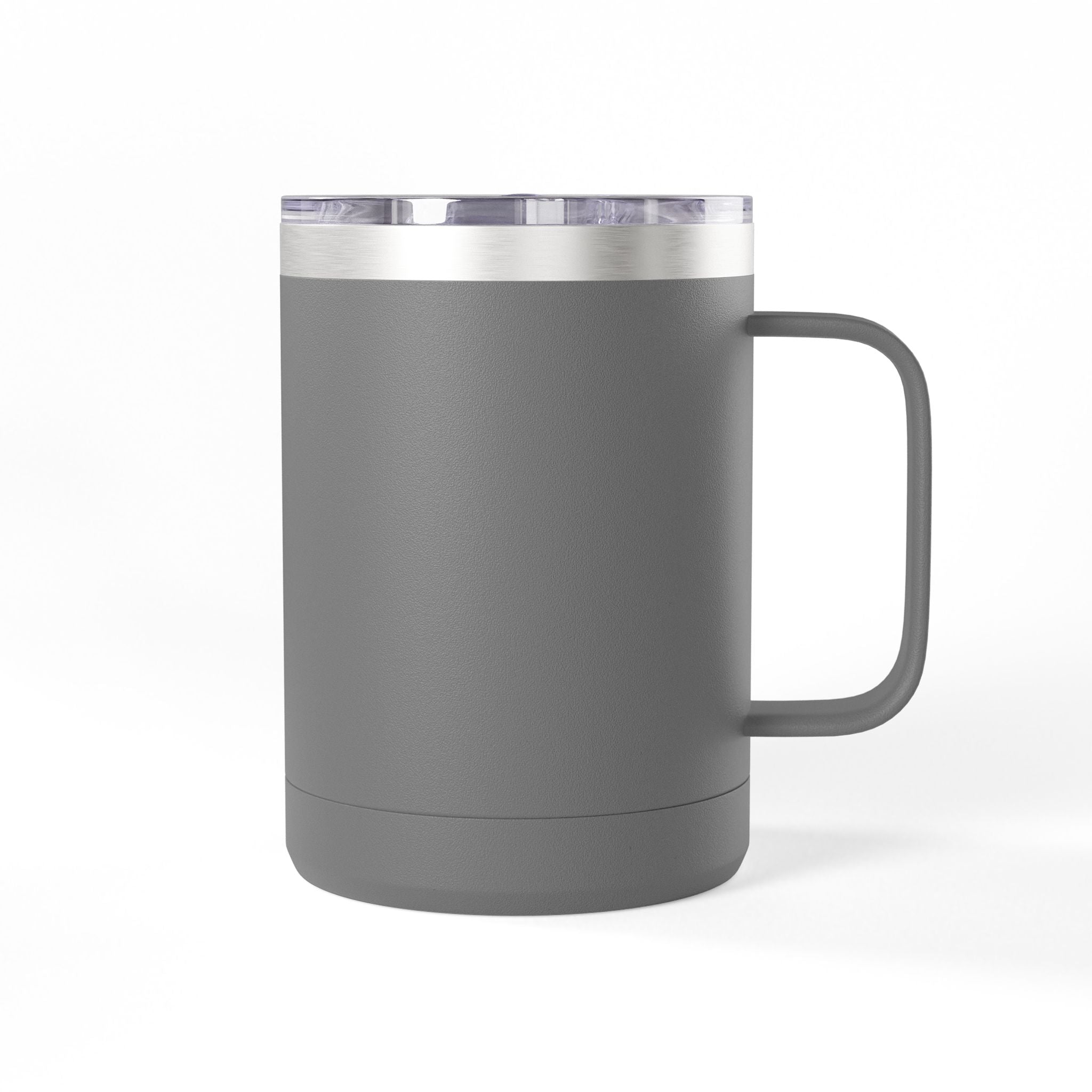 15oz Travel Mug — Purple Floral Anchor