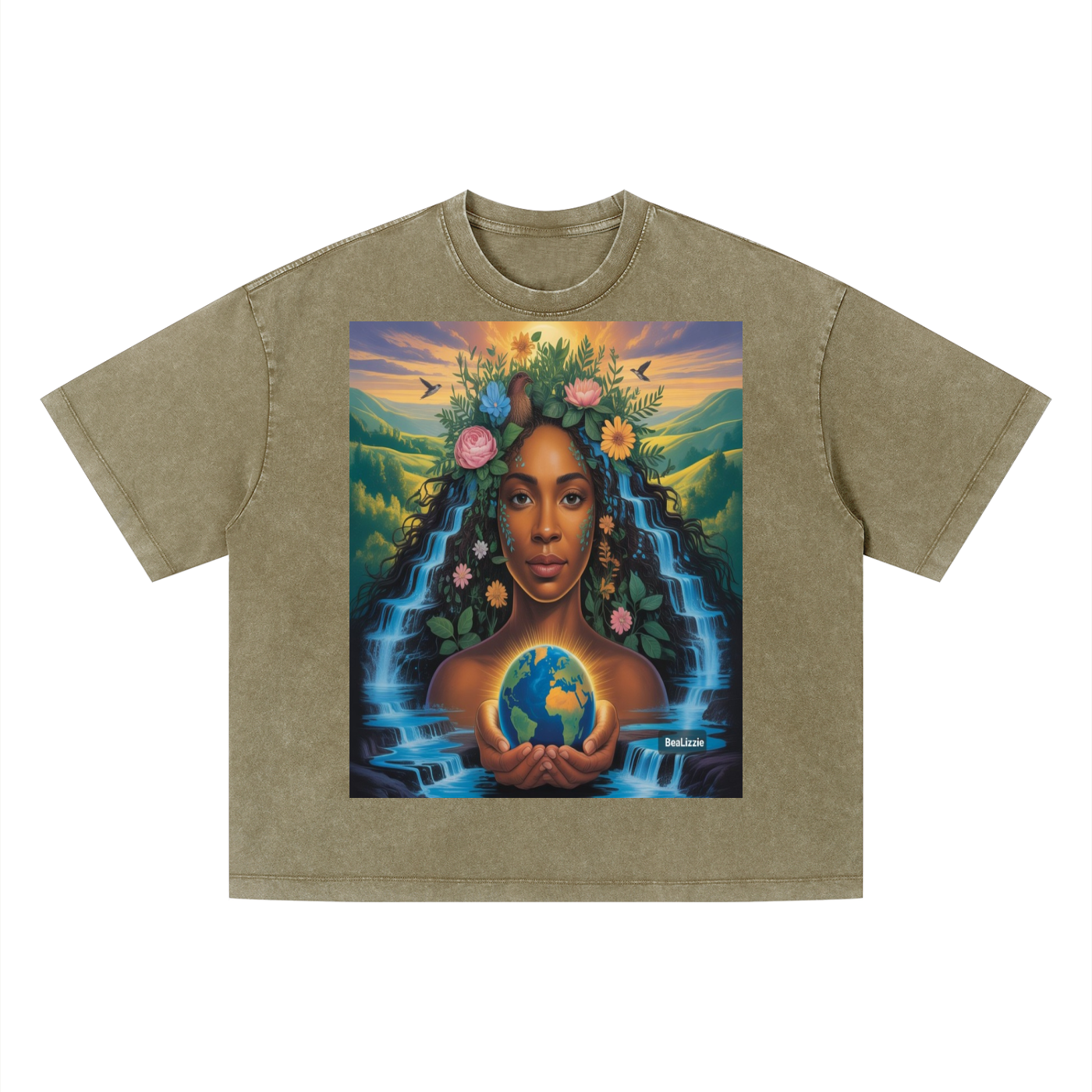 Unisex Vintage Wash Boxy T-Shirt
