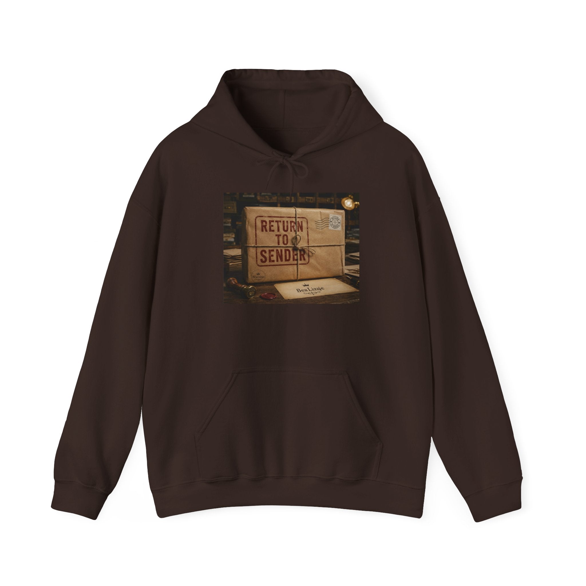 Return to Sender Hoodie – Vintage Postal Box Graphic