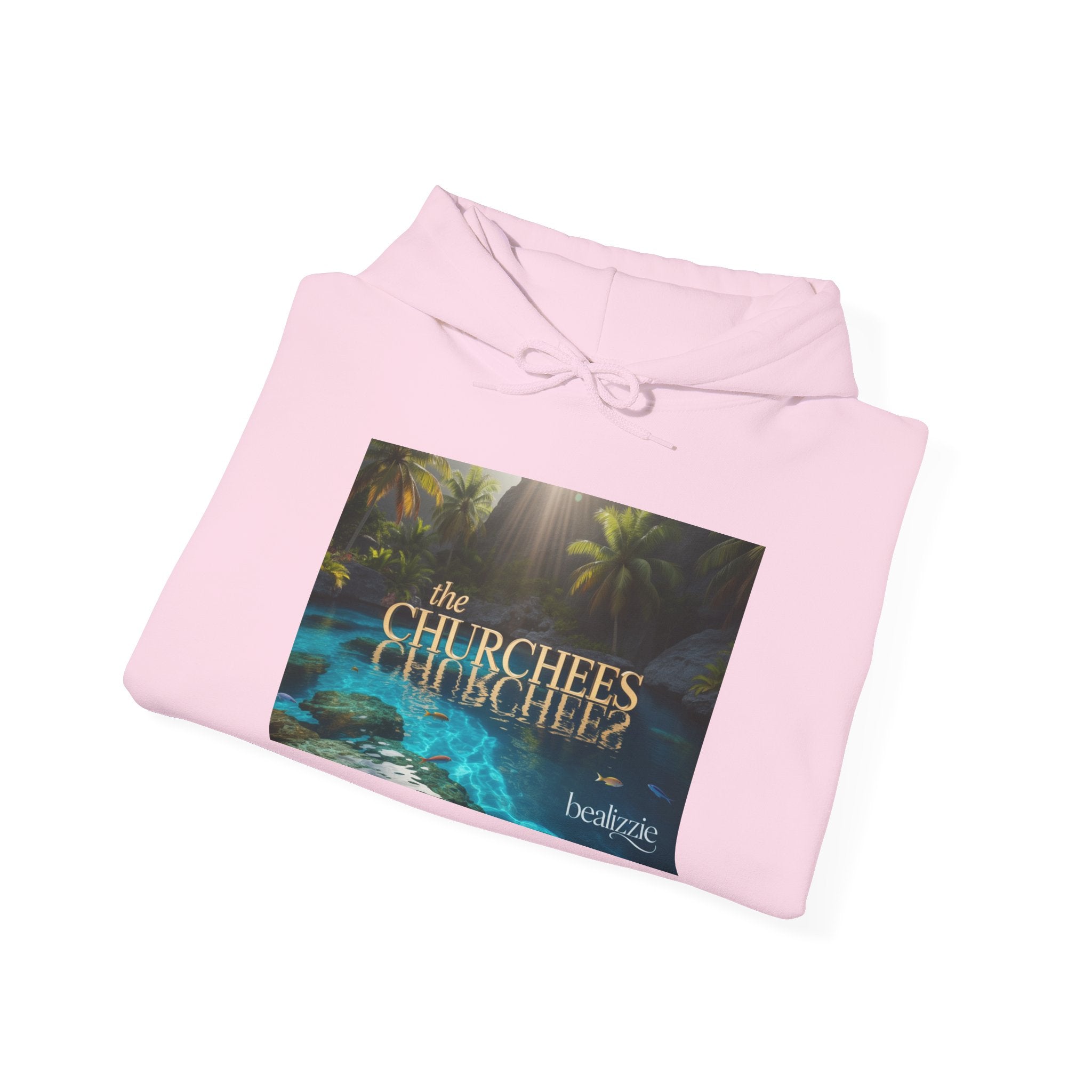 Hoodie — The Churchbees Tropical Night Graphic Hoodie