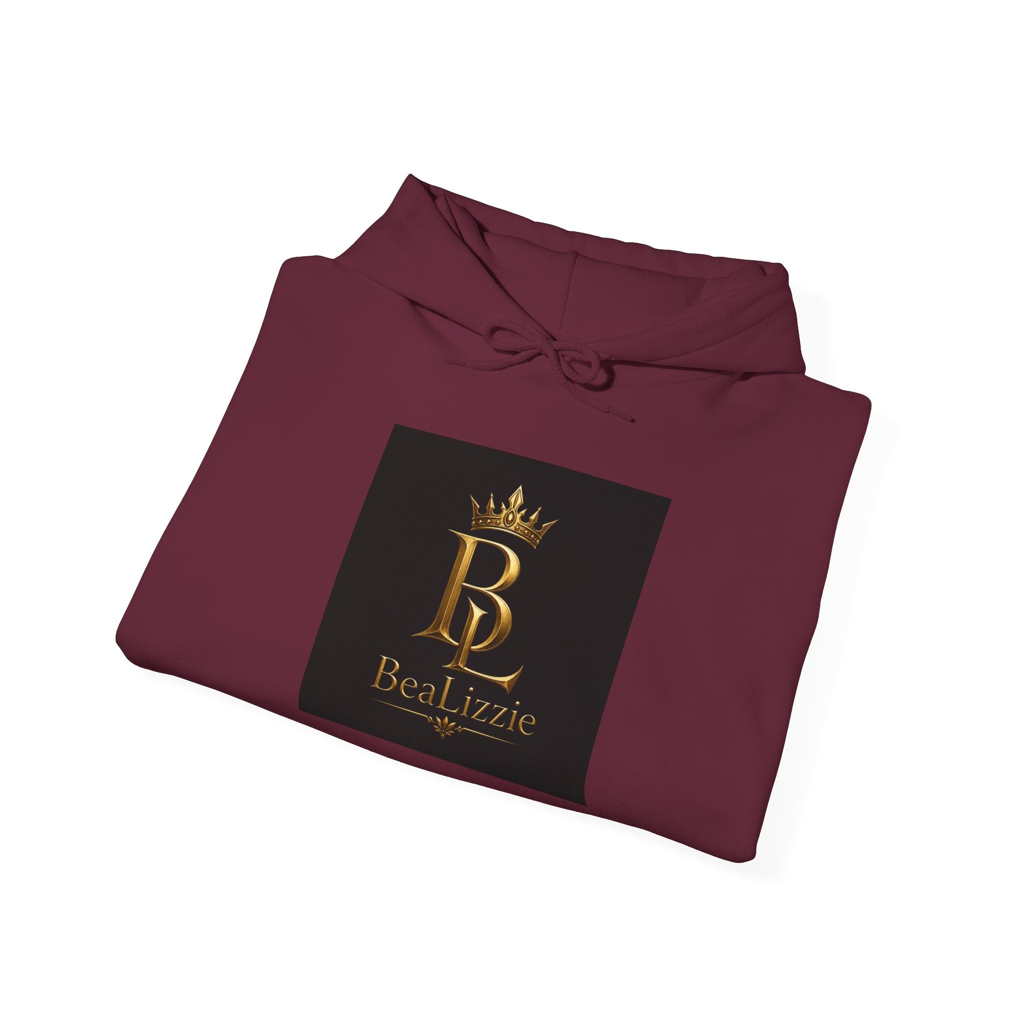 Sweat à capuche Royal B&L Logo — Pull de luxe Couronne dorée