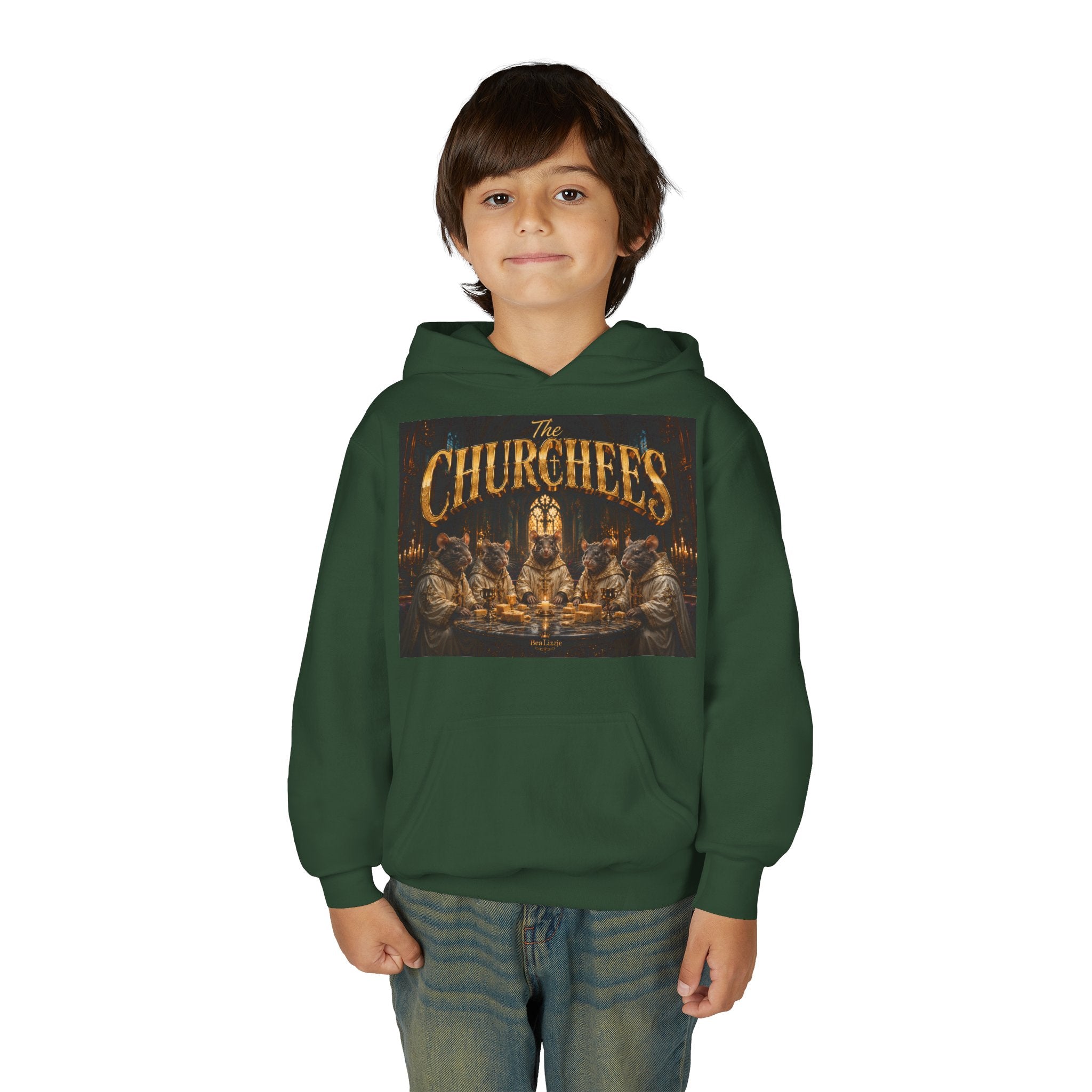 Youth Hoodie — "The Churchees" Pullover