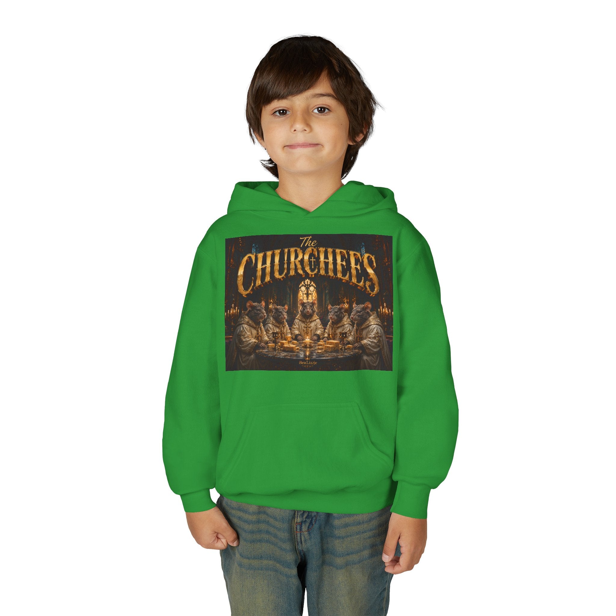 Youth Hoodie — "The Churchees" Pullover