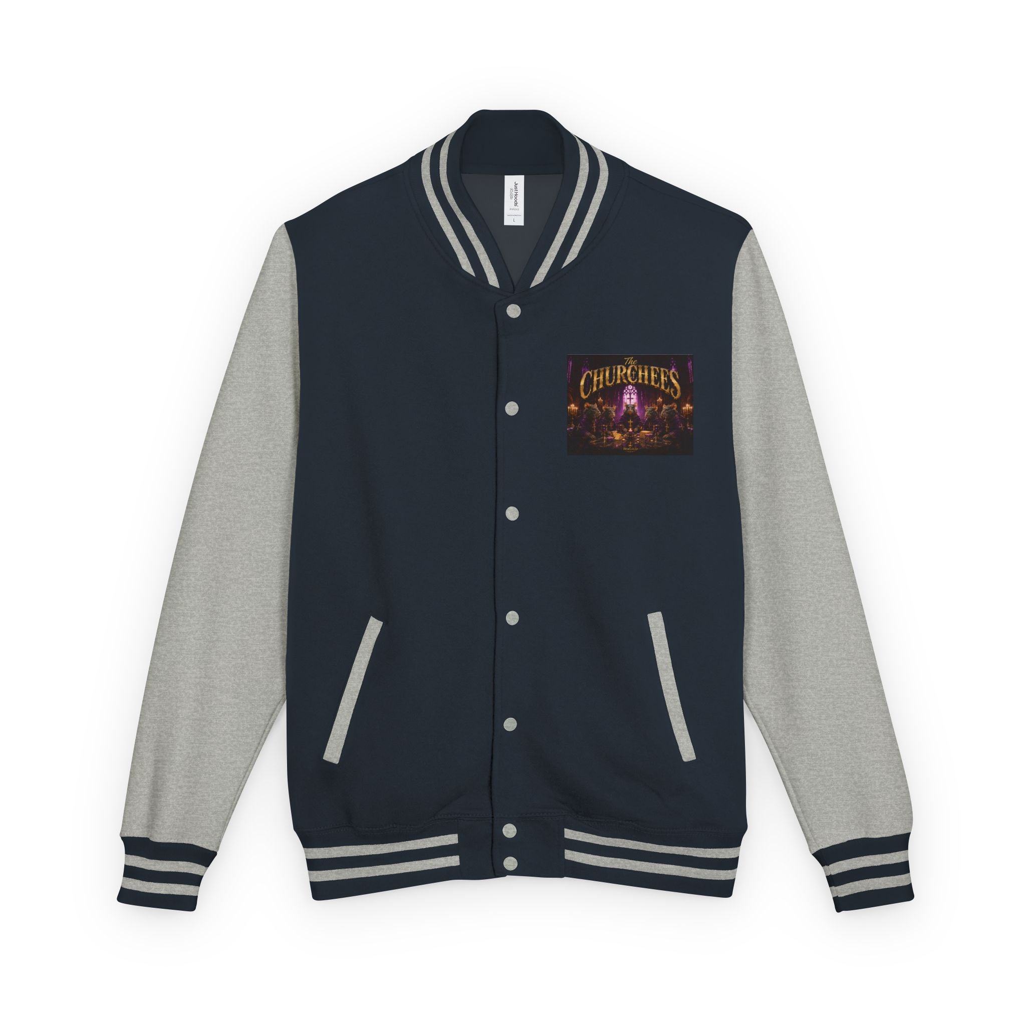 Letterman Jacket — The Churchchefs Band Logo Varsity Jacket