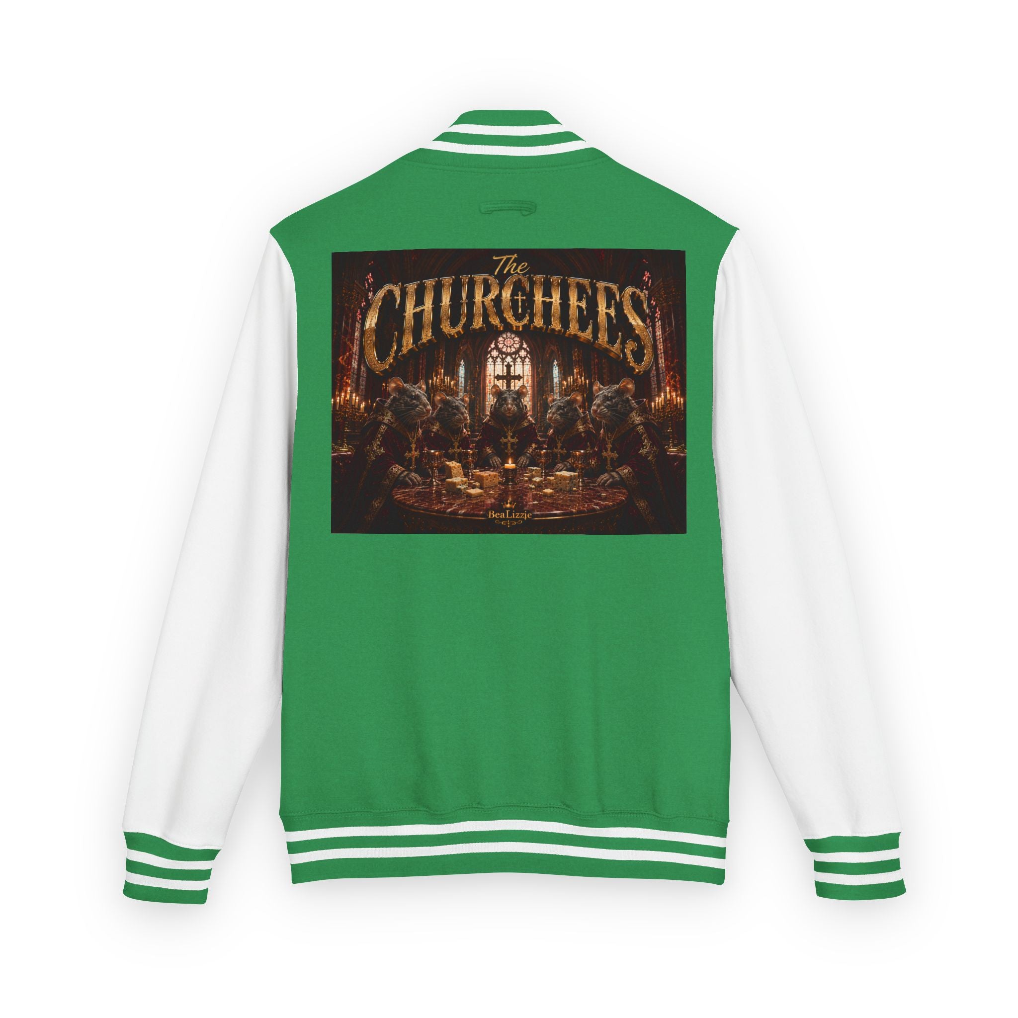 Letterman Jacket — The Churchees Vintage Band Logo Varsity Jacket