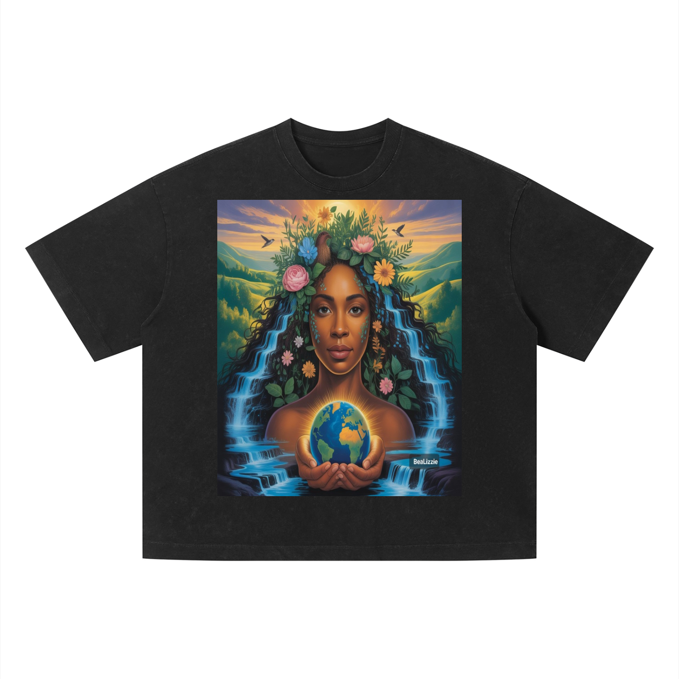 Unisex Vintage Wash Boxy T-Shirt
