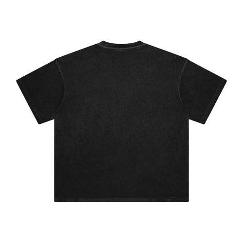 T-shirt lavé aux enzymes