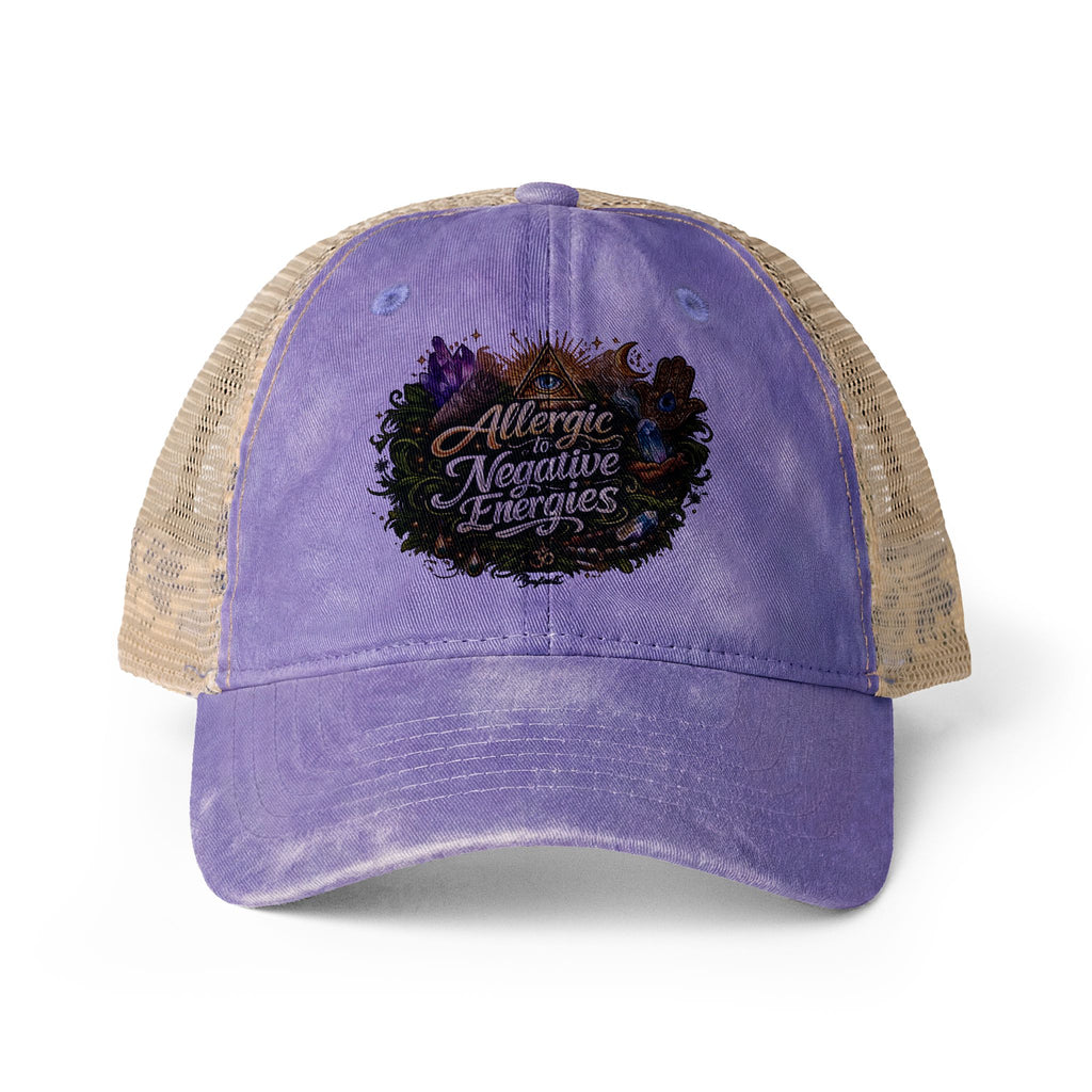 Women's Washed Mesh-Back Cap