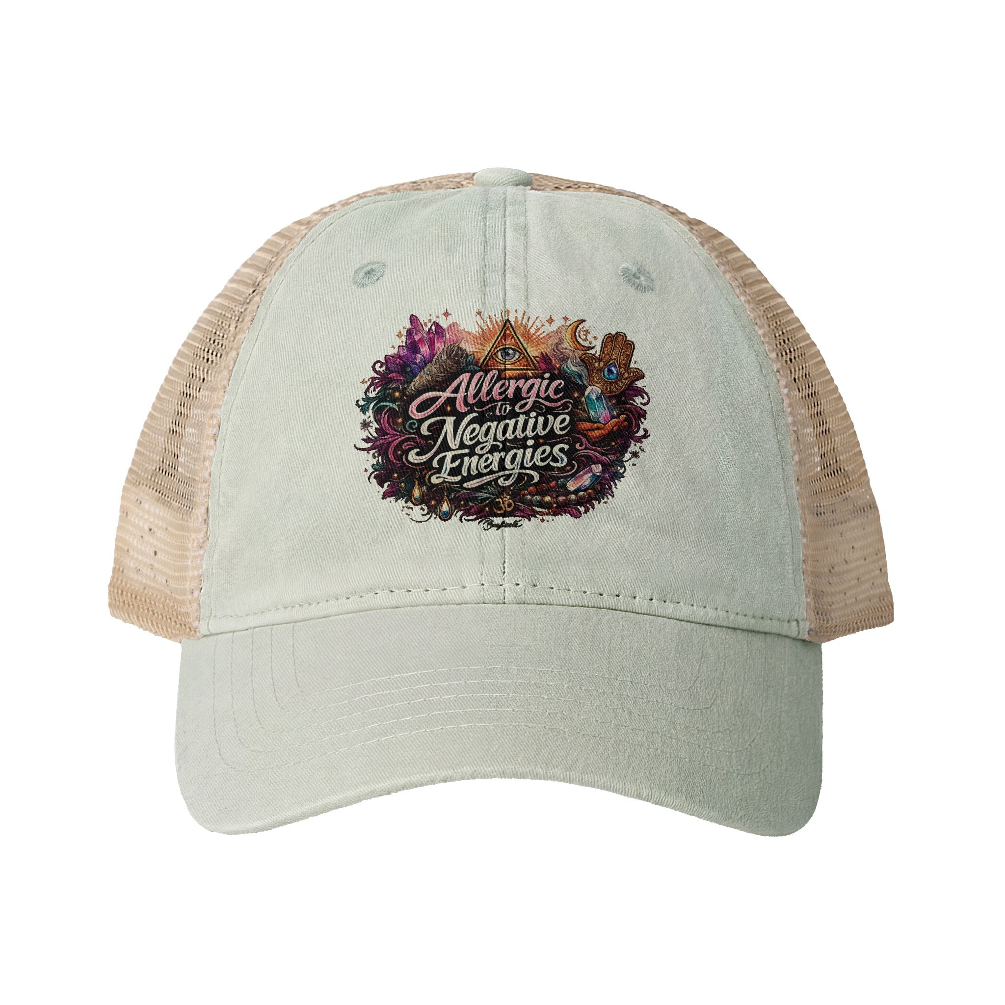 Women's Washed Mesh-Back Cap
