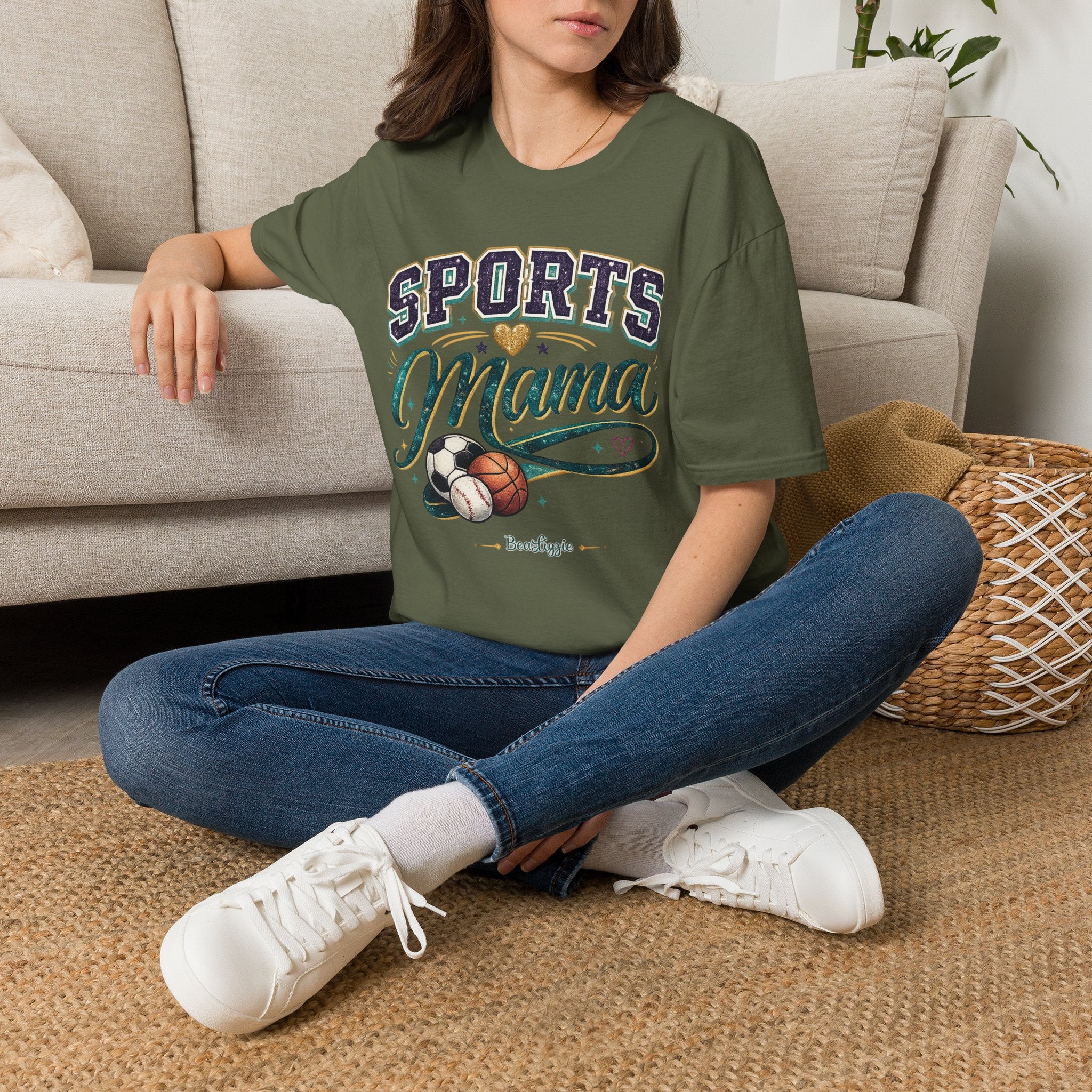 Sports Mama T-Shirt — Athletic Mom Graphic Tee