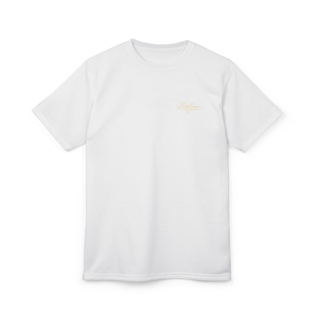Minimal Script Chest Logo Tee