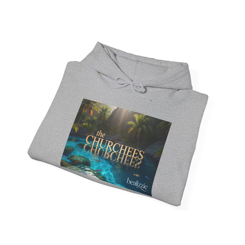Hoodie — The Churchbees Tropical Night Graphic Hoodie