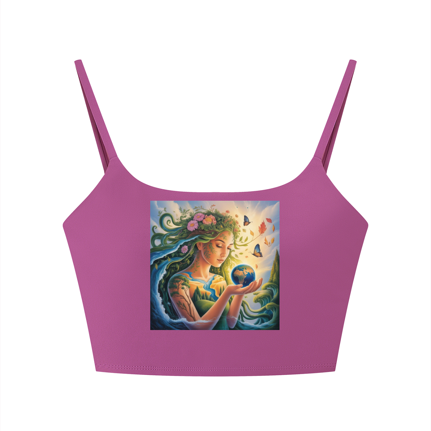 Women's Solid Color Sports Bra