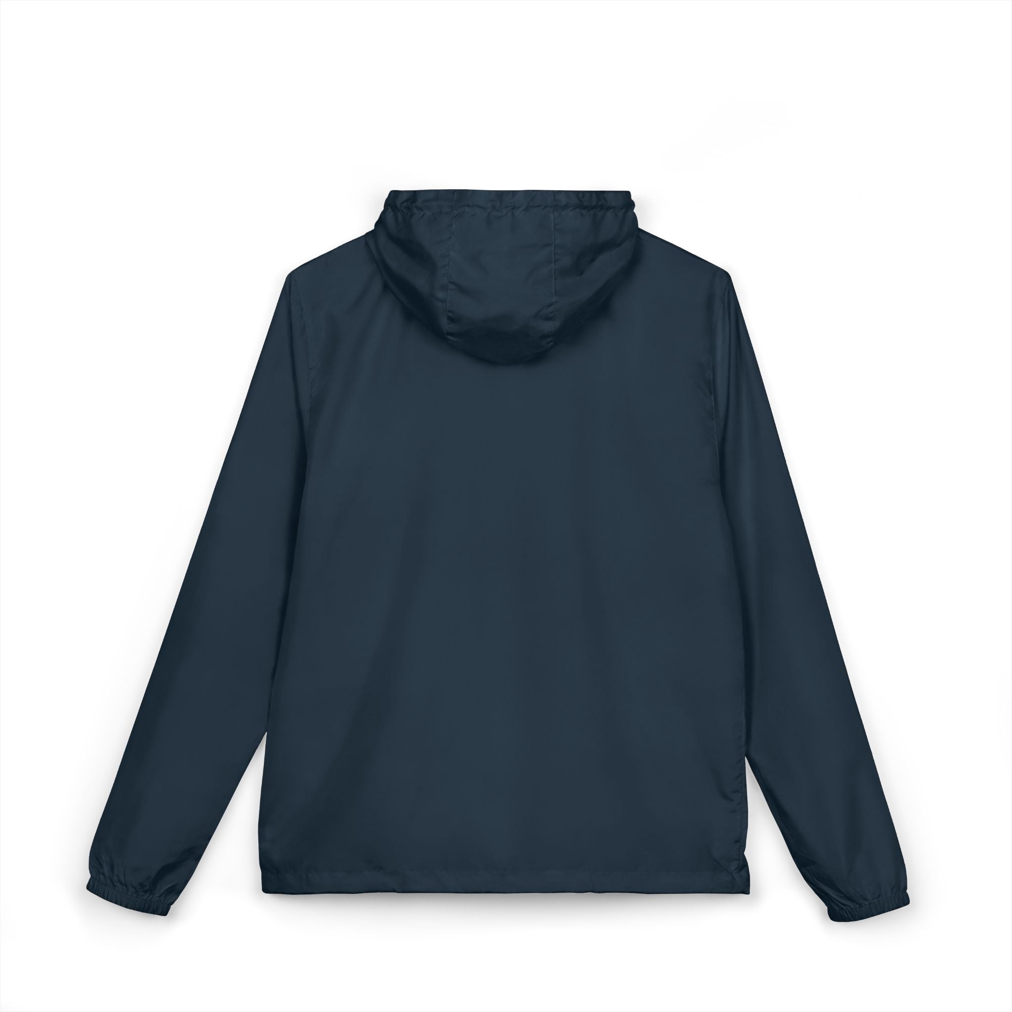 Windbreaker Jacket — Colorful Sea Urchin Pocket Print, Lightweight Hooded Shell