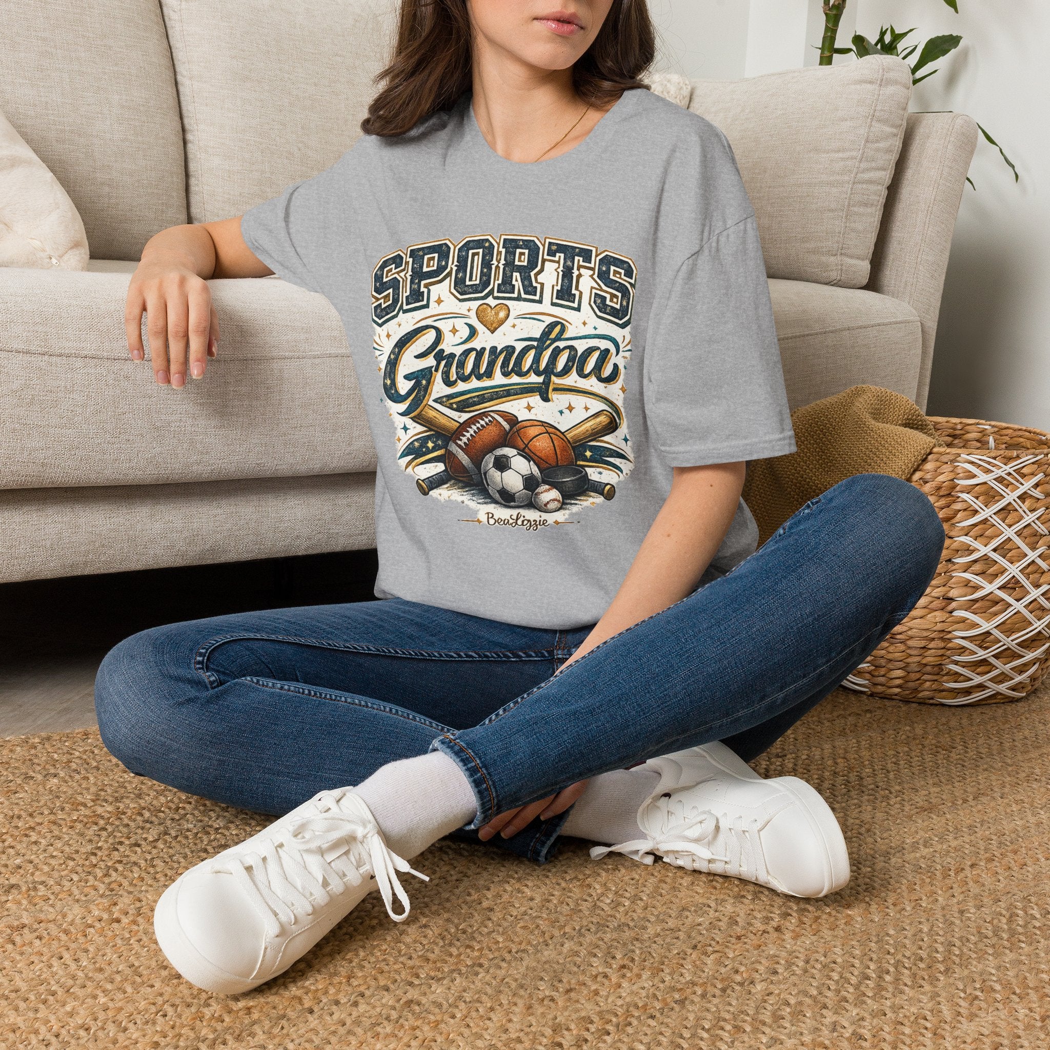 Sports Grandpa T-Shirt — Vintage Athletic Grandpa Gift