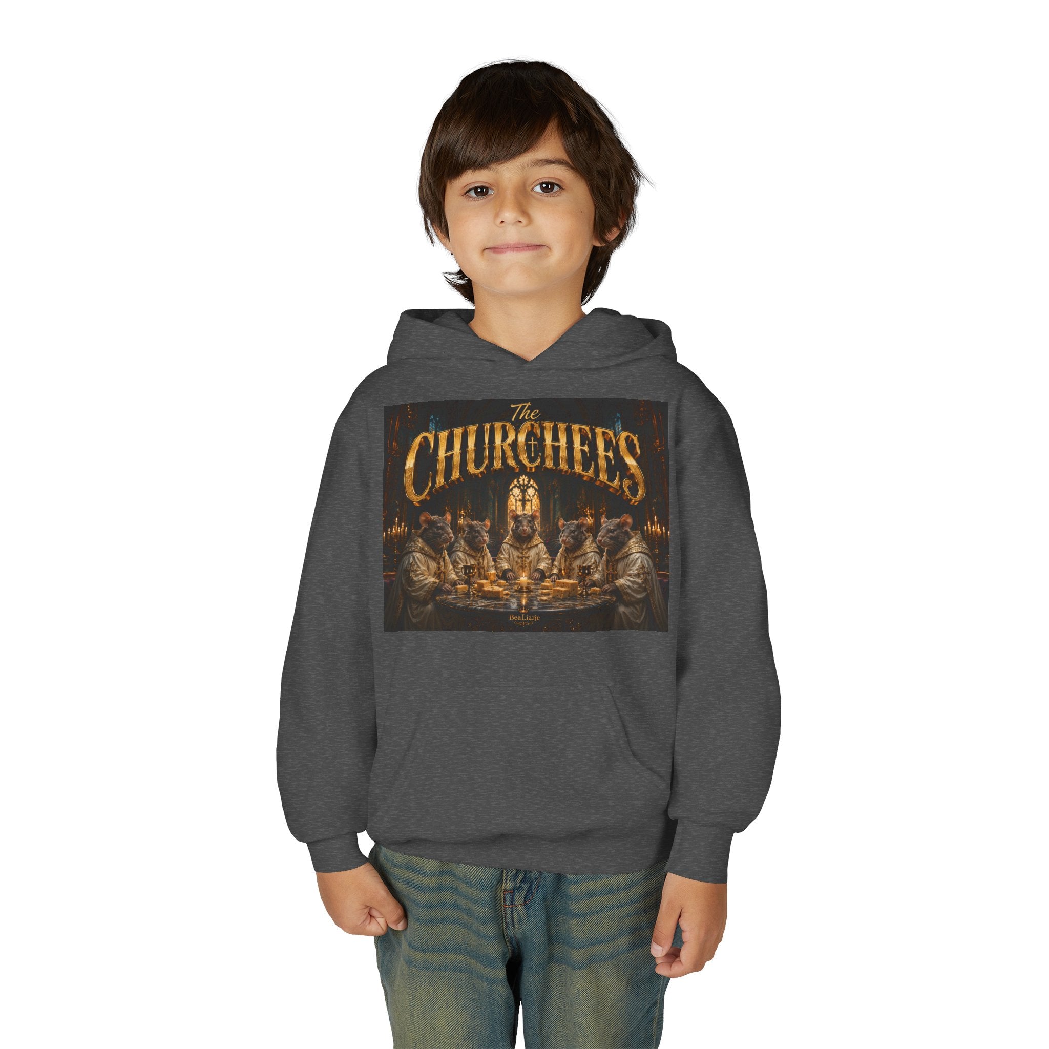 Youth Hoodie — "The Churchees" Pullover