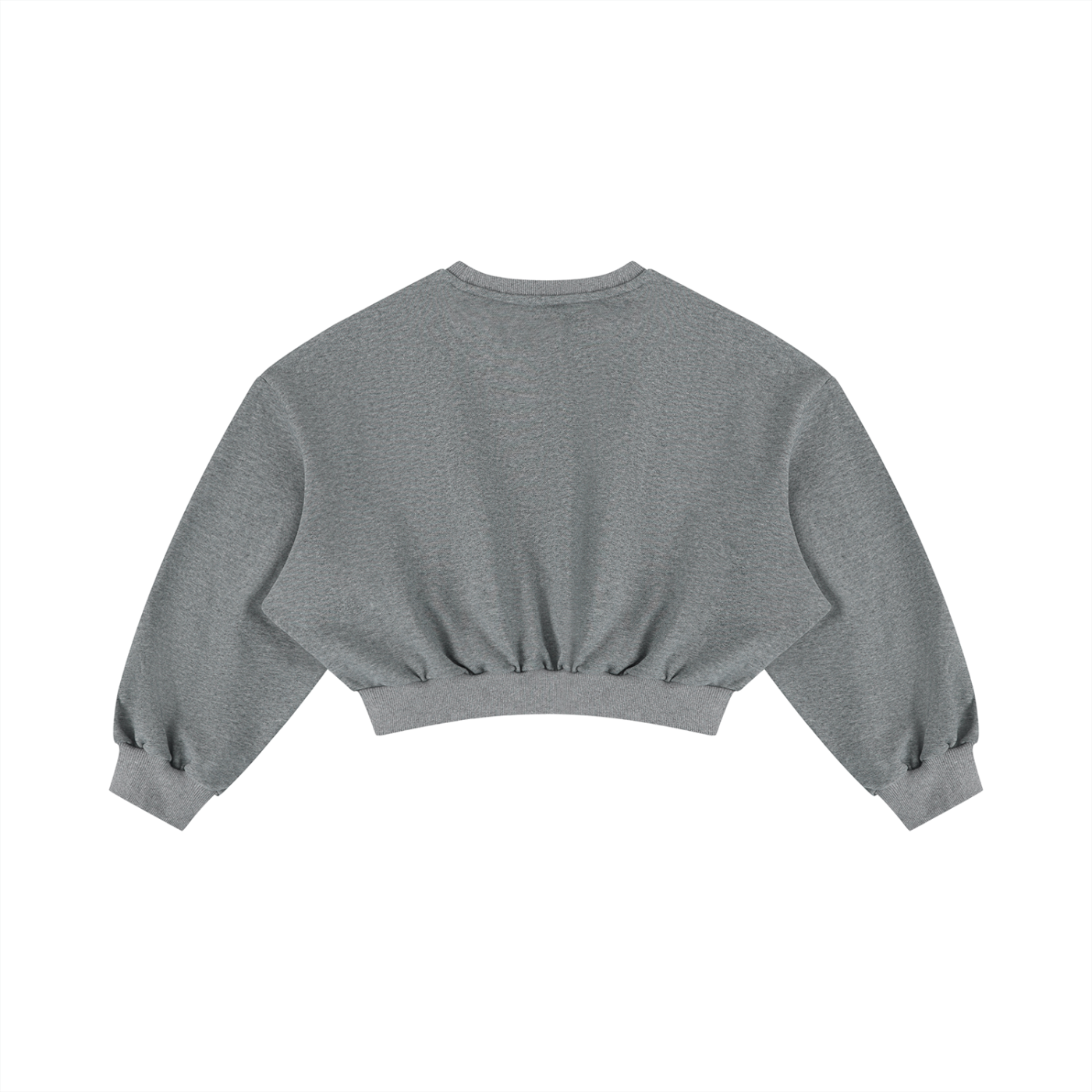 Women's Boxy Cropped Crewneck Sweatshirt