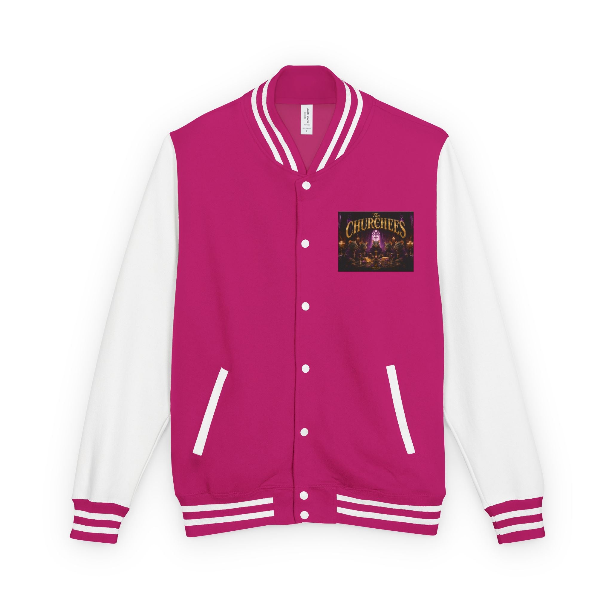 Letterman Jacket — The Churchchefs Band Logo Varsity Jacket