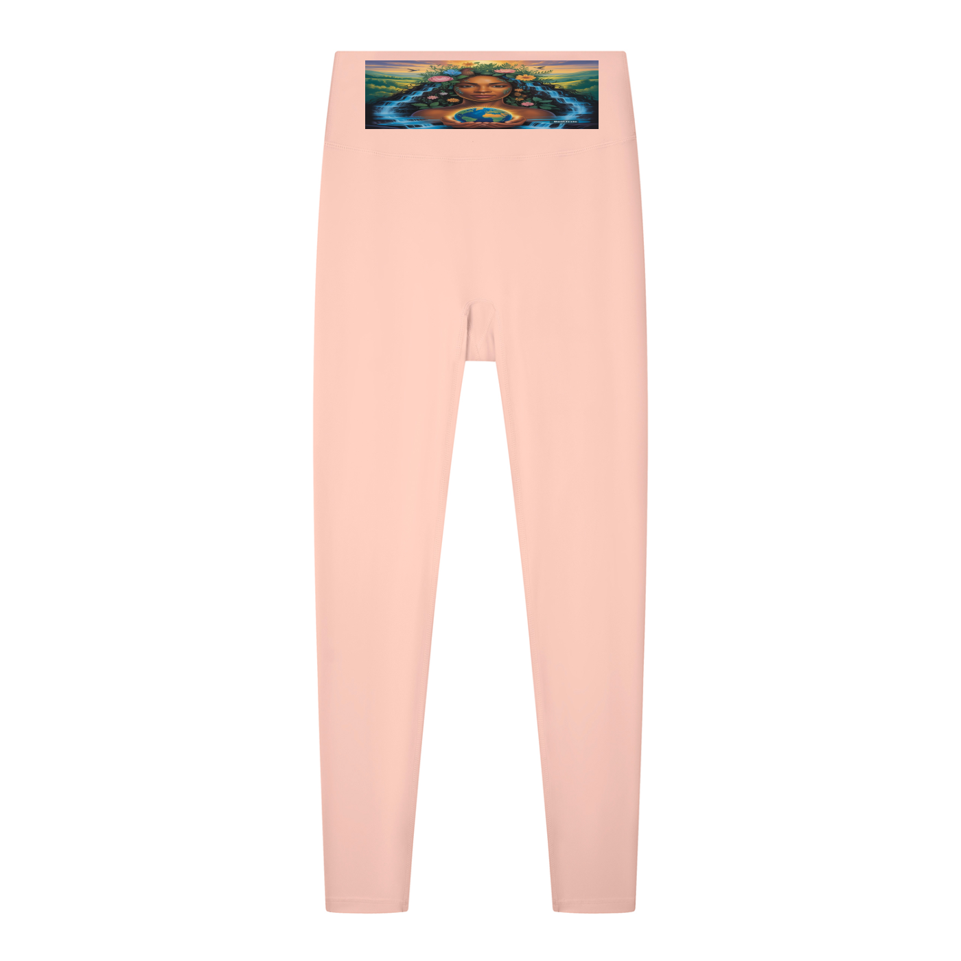 Legging taille haute uni pour femme