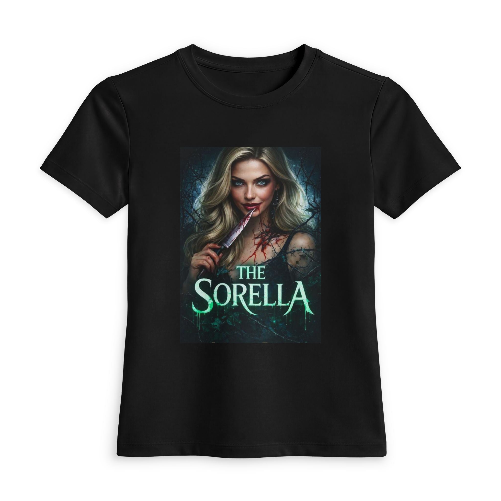 Le T-shirt Femme Sorella – T-shirt graphique Couverture de Livre Vampire Gothique
