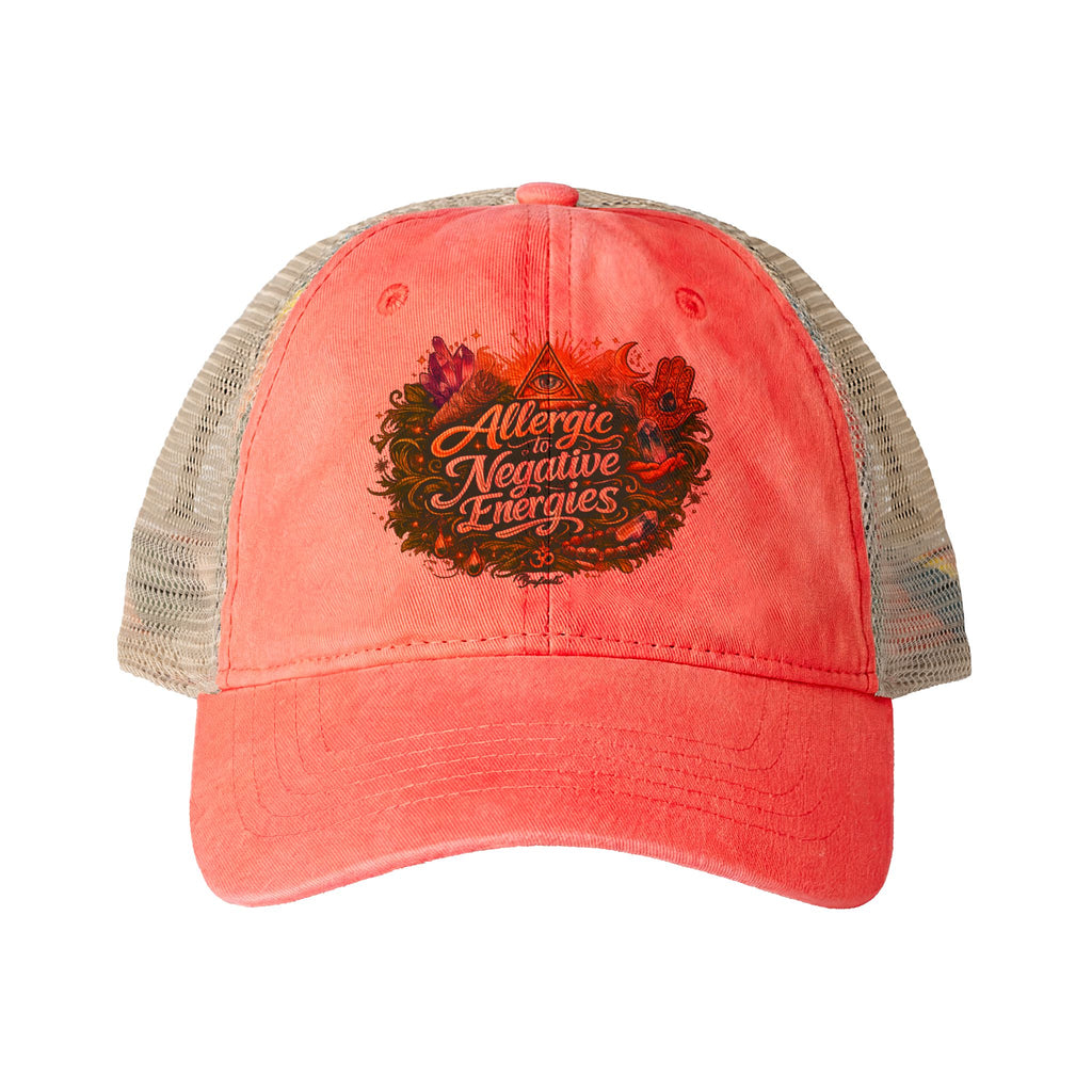 Women's Washed Mesh-Back Cap