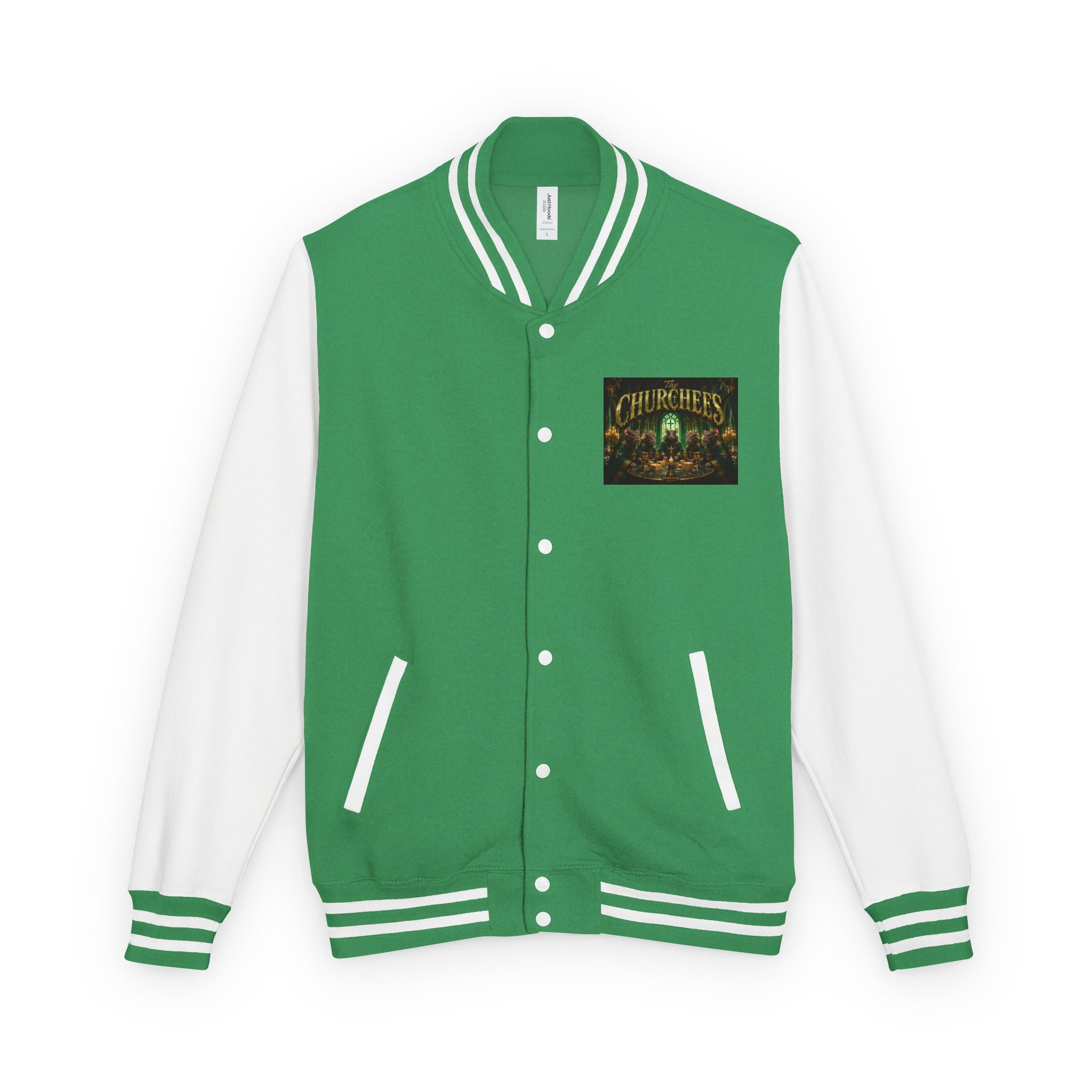 Letterman Jacket — The Churchers Band Logo Varsity Jacket