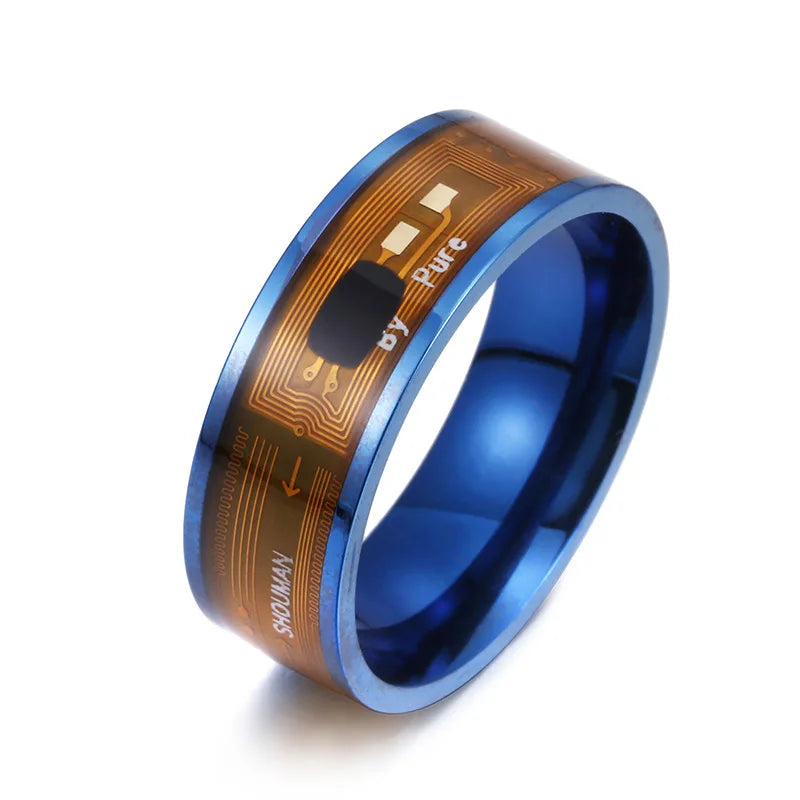 Nfc Smart Ring Portable Compact Wearing Id Recognition Device Multifunctional Women Men Nfc Smart Ring Pay Ring Nfc Payment Ring