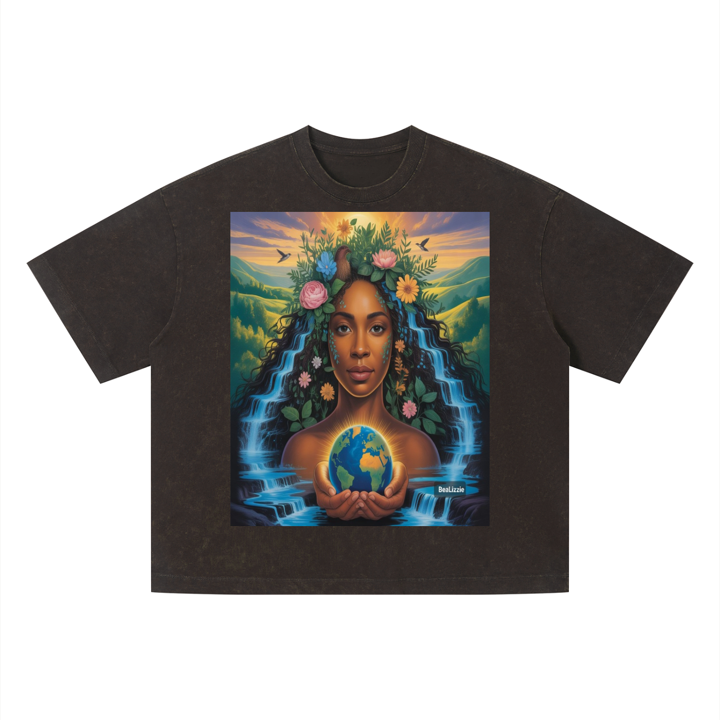 Unisex Vintage Wash Boxy T-Shirt