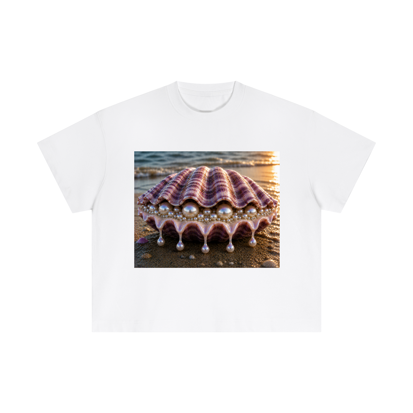 T-shirt ample essentiel en coton