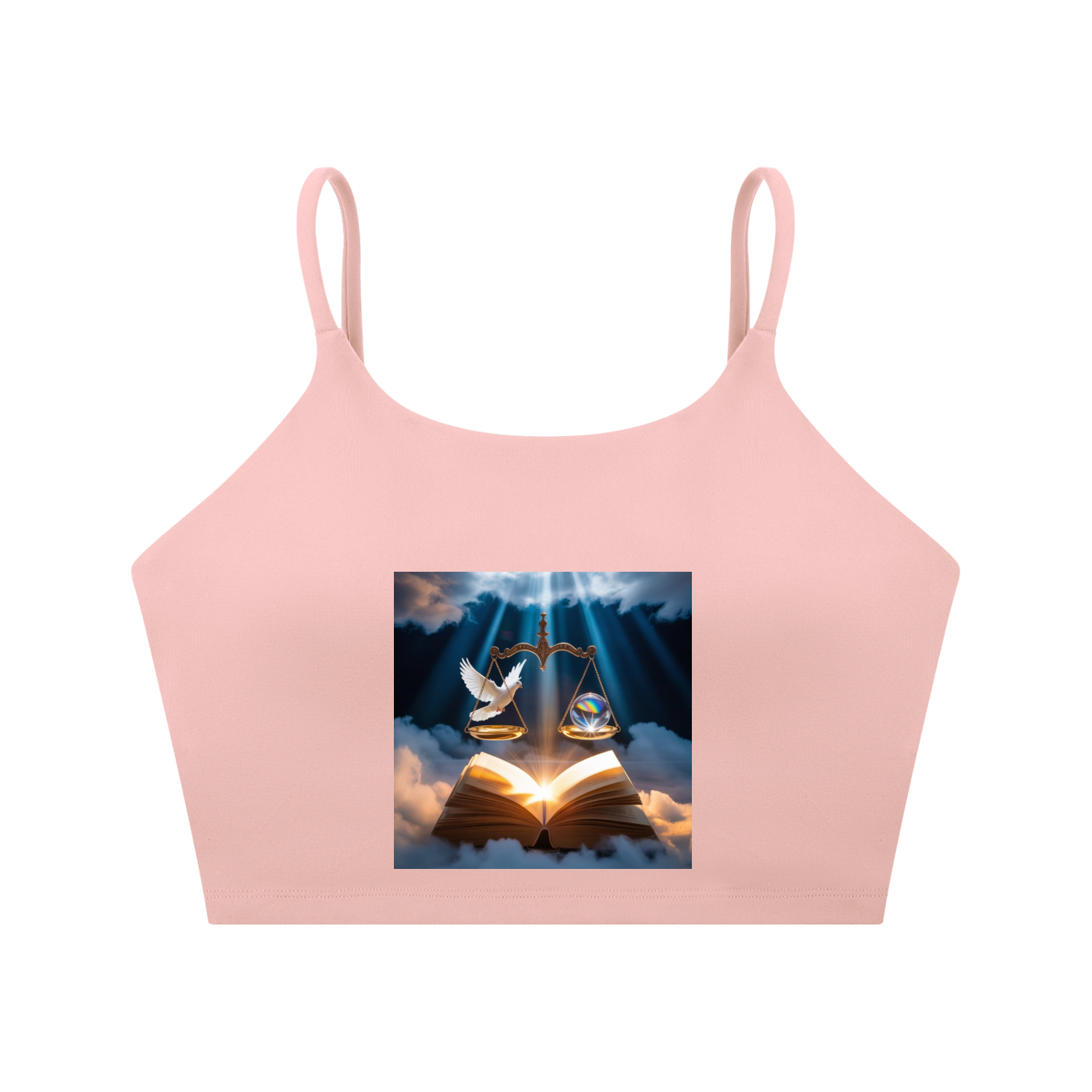 Spaghetti Strap Yoga Sports Bra