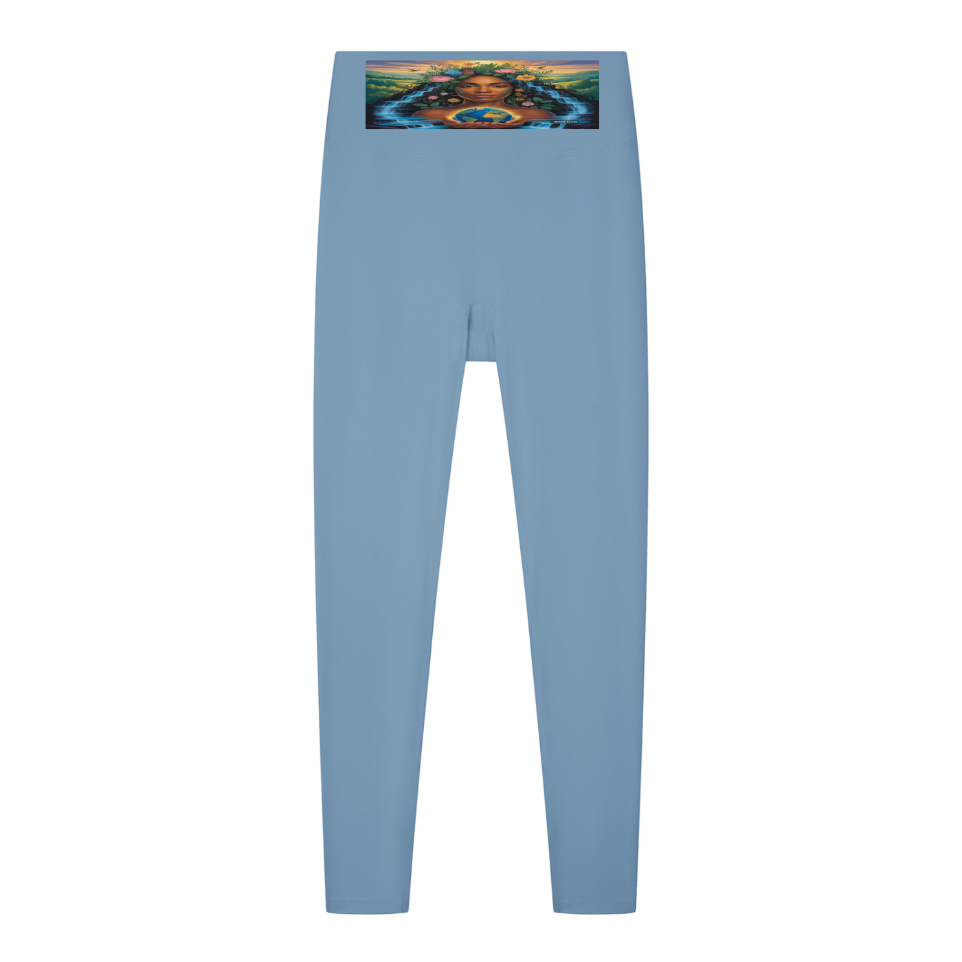 Women's Solid High Rise Leggings