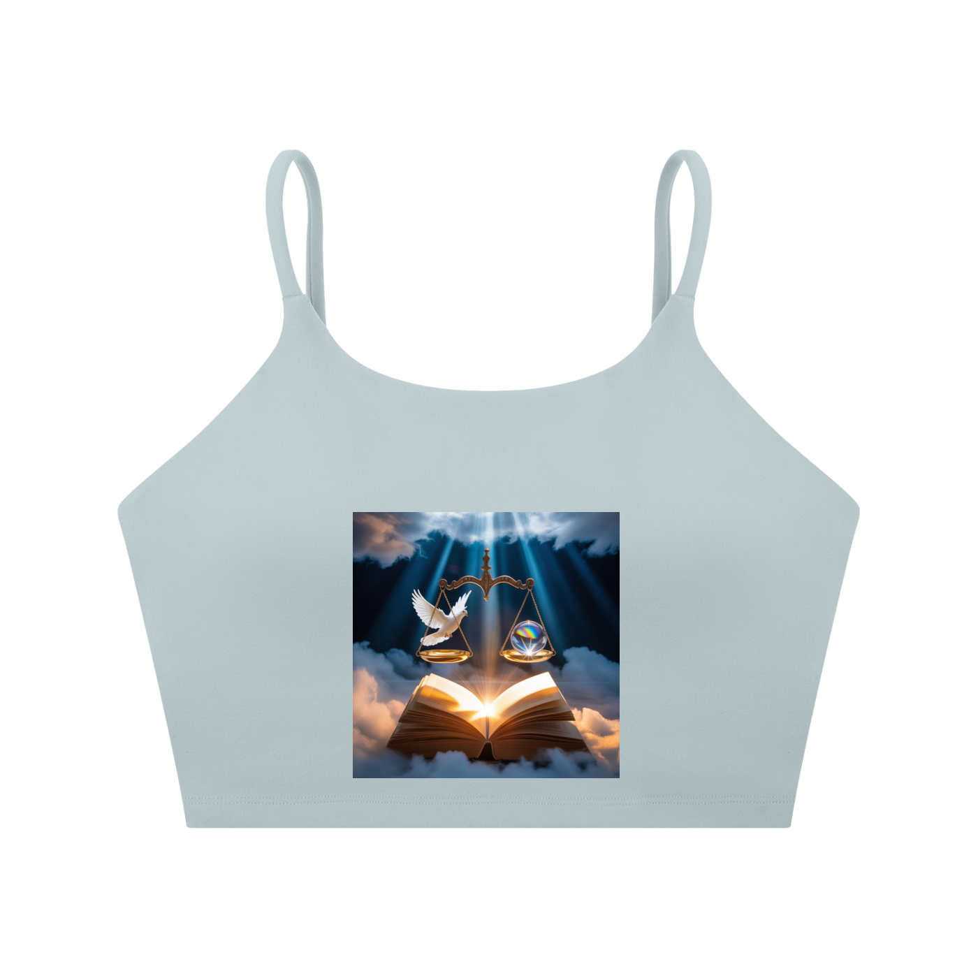 Spaghetti Strap Yoga Sports Bra